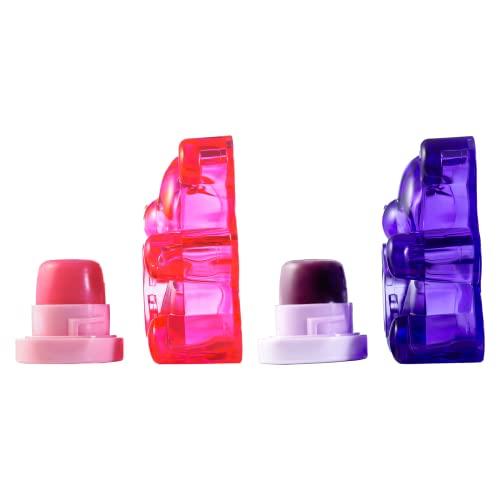 Lip Smacker Lip Smacker BFF Sugar Bear Lip Balm Duo- Pink & Purple Luv U Straw-Beary Much! / Grapeful-4-U!