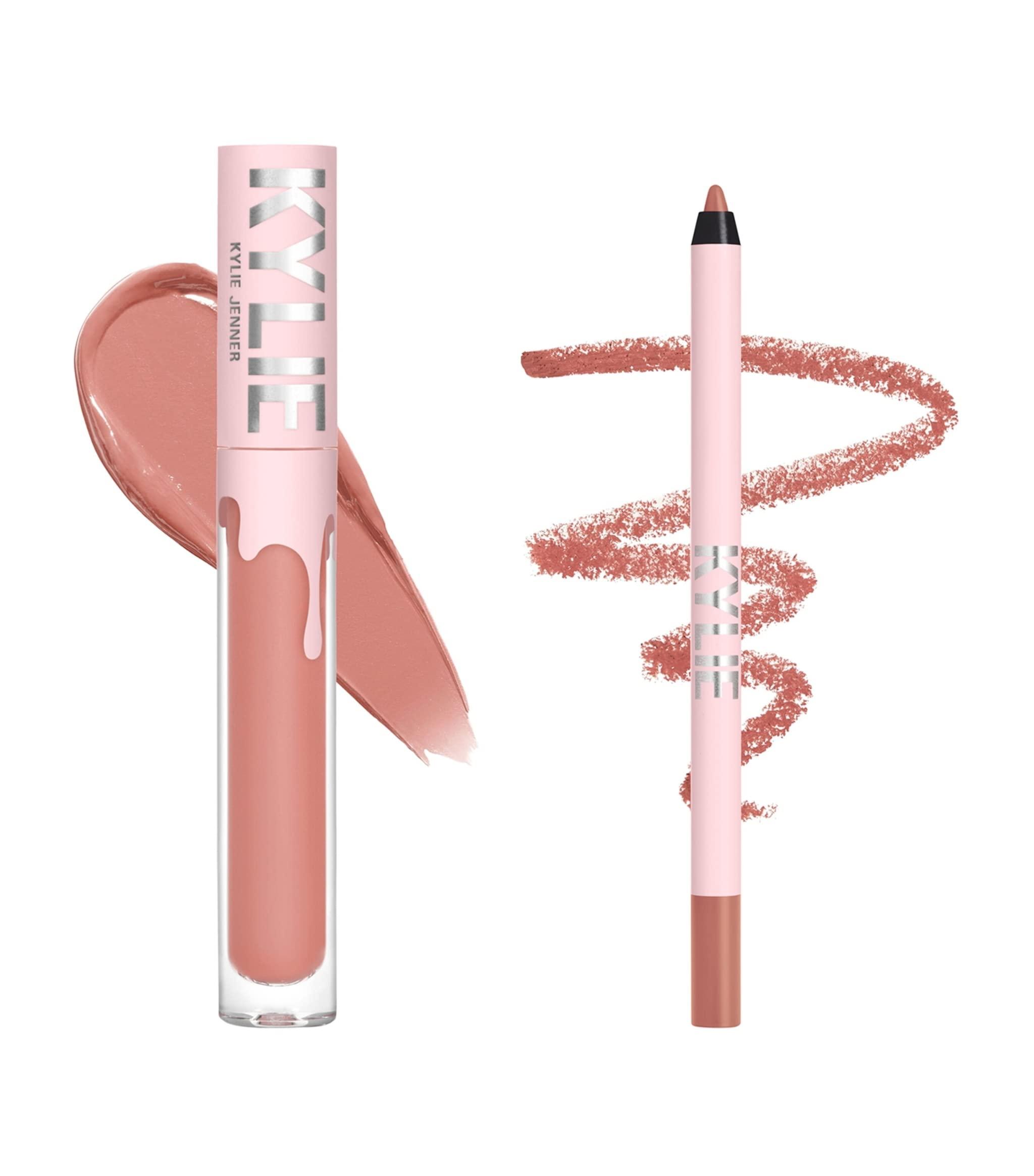 KYLIE Kylie Jenner Cosmetics Lip Kit -(Bare) Liquid Lipstick And Lip Liner Matte