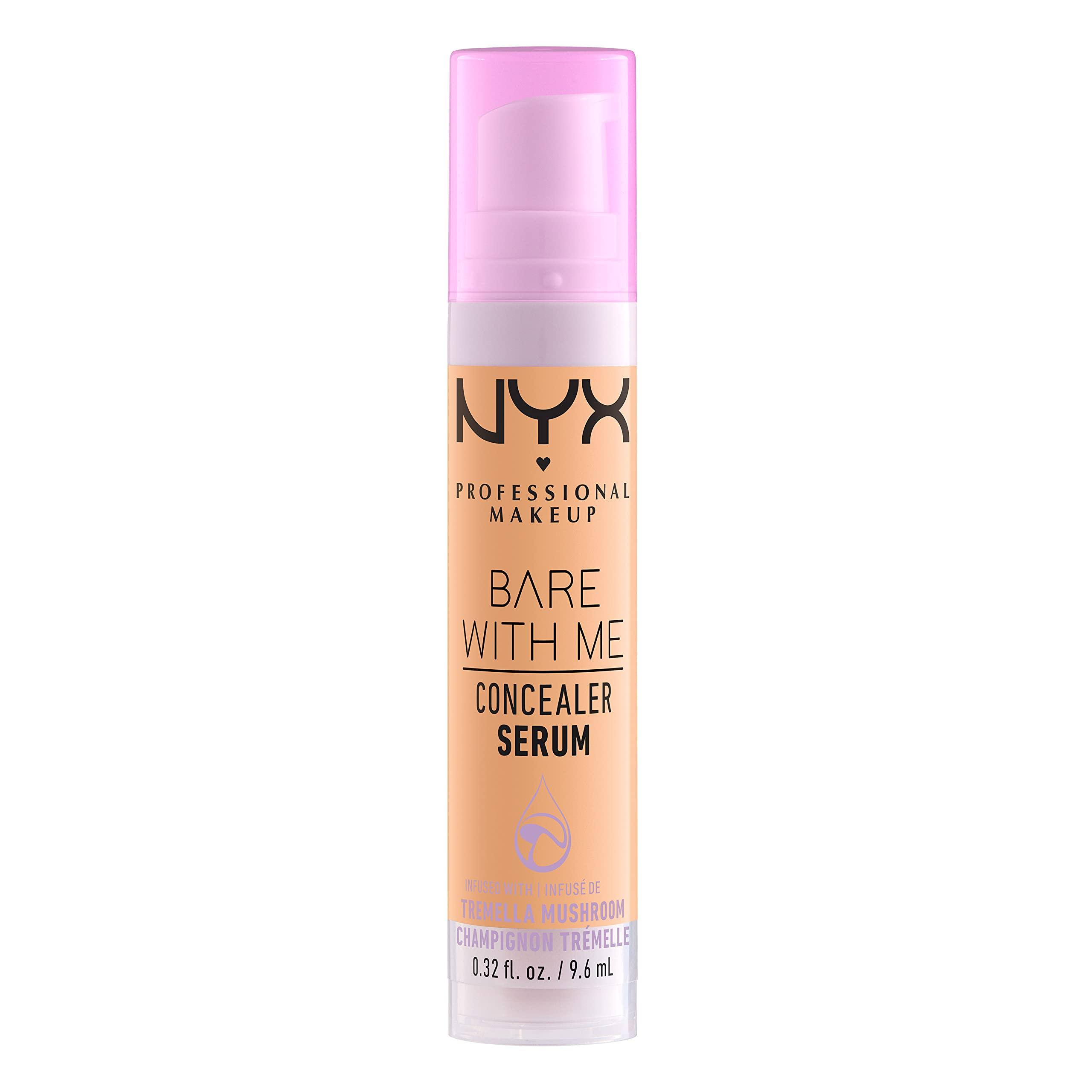 NYX PROFESSIONAL MAKEUP NYX PROFESSIONAL MAKEUP Bare With Me Concealer Serum, Concealer Makeup For Up To 24Hr Hydration - Tan