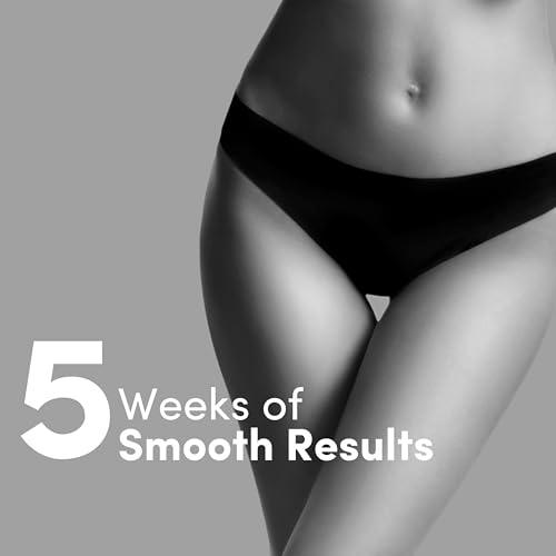 Parissa Parissa Brazilian Hot Wax Kit No-Strips needed and Microwavable for At-Home Hair Removal on Brazilian, Bikini or Underarm