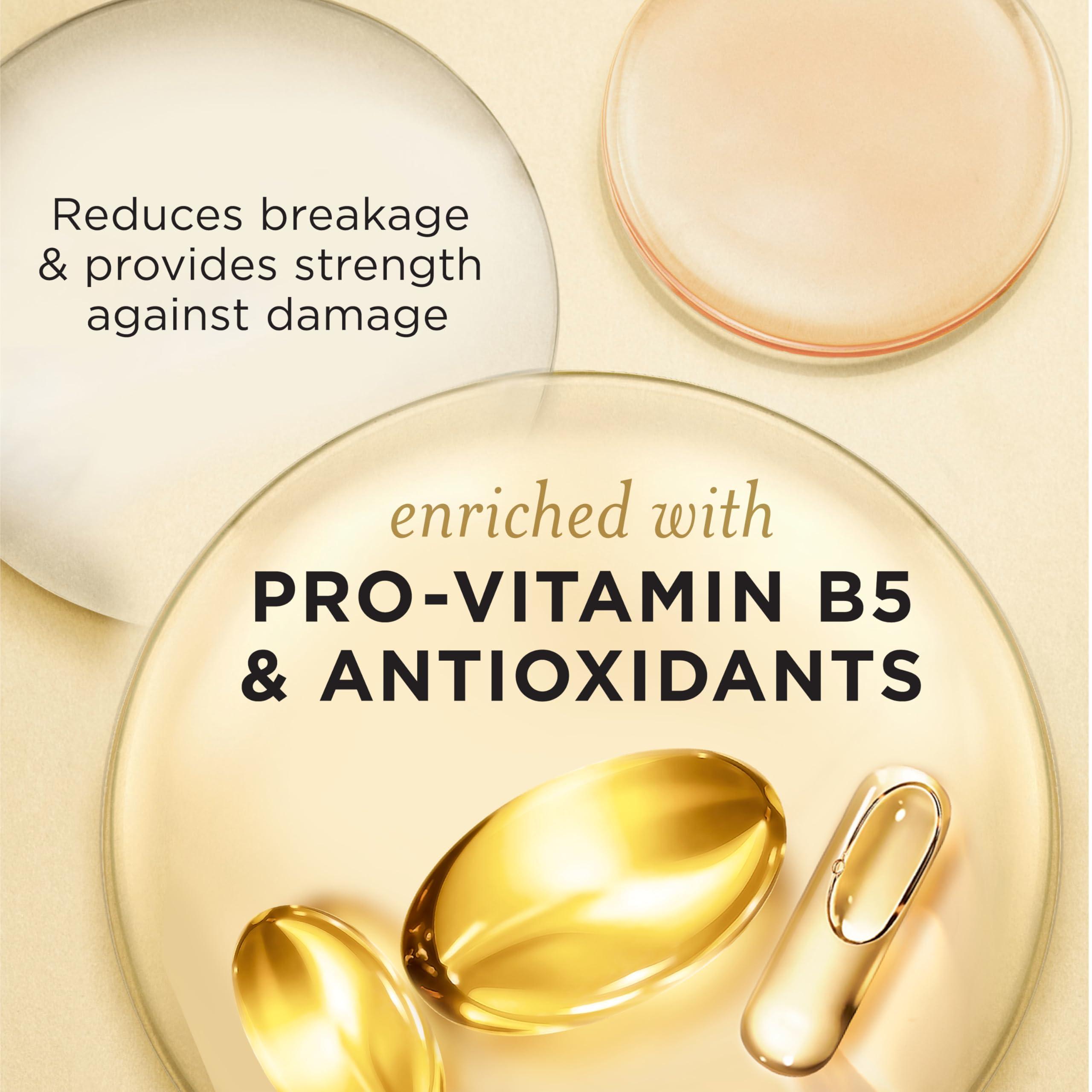 Pantene Pantene Pro-V Curl Cream Hair Lotion, Moisturizing Curl Defining Cream, Anti Frizz for Wavy or Curly Hair, with Vitamin B5, Pack of 3, 18 oz Total