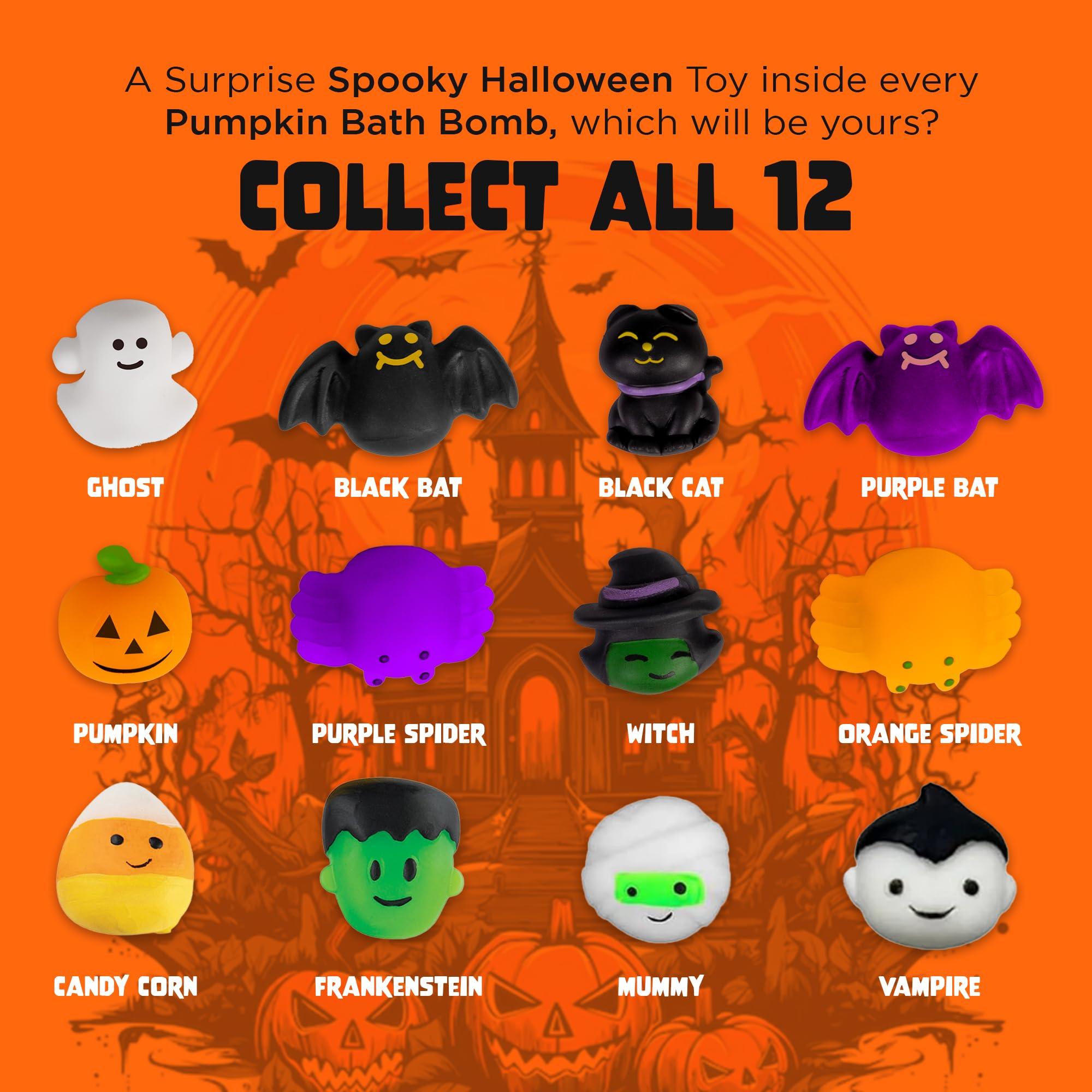 Two Sisters Halloween Bath Bomb & Ninja Bath Bomb for Kids: Surprise Toys Inside - 1 Pack