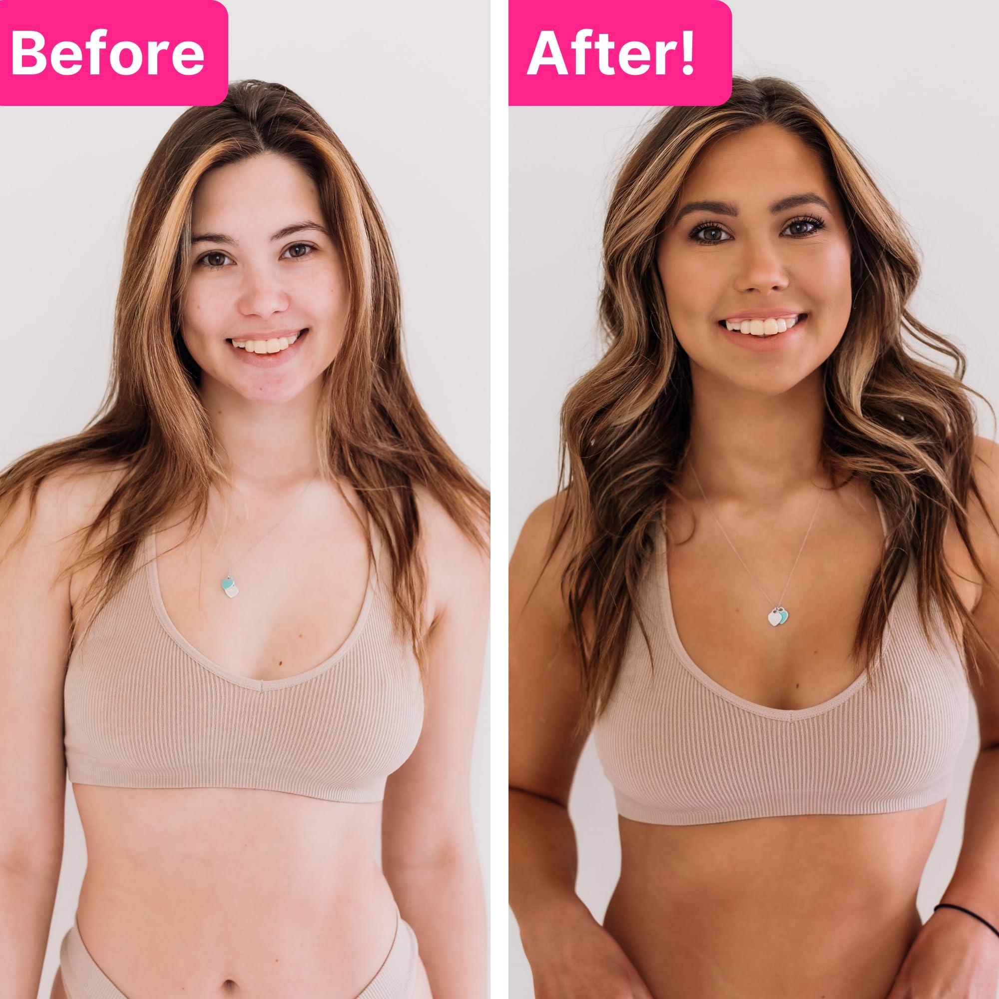 Tanceuticals Tanceuticals Self Tanner - Dark Self Tanning Lotion for Body - Gives Natural Looking & Long Lasting Sunless Tan  Quick Fake Tan, Bronze Glow - Fresh Coconut Scent & Healthy Ingredients (Dark)