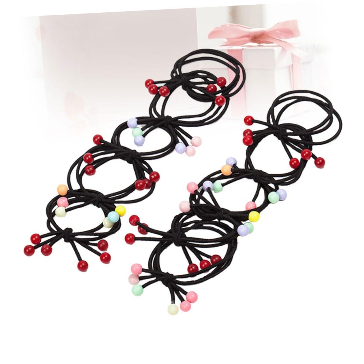 balacoo Balacoo 30 pcs hair ties for fine hair knotted elastic hair Ponytail Holder Hair Accessories Elastic Hair tie women hair accessories stretch hair ring hair rope Miss rubber band elasticity