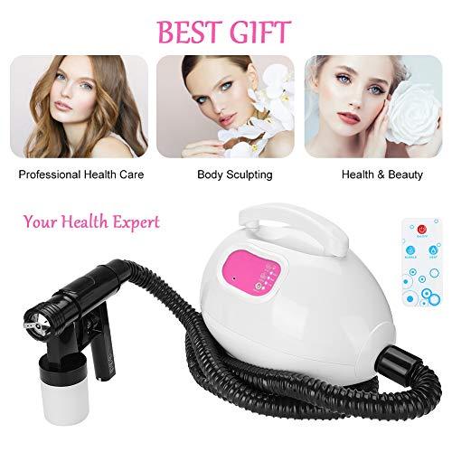 Salmue Nano lonic Face SPA Stea, Micro Nano Hydrating Oxygen Misting Facial Sauna SPA Machine for Skin Rejuvenation, Steamer Humidifier Beauty Device (US)