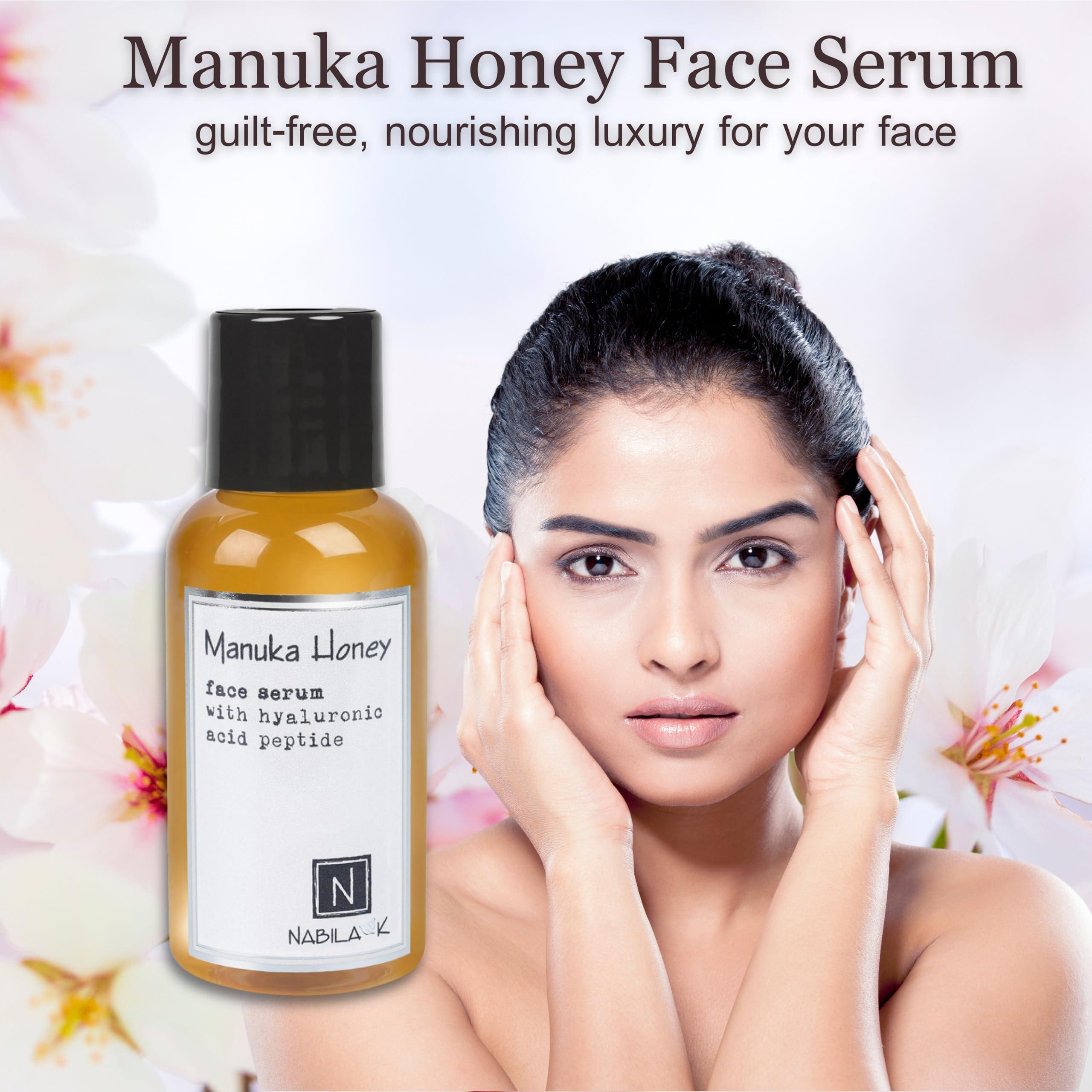 Nabila K Nabila K Manuka Honey Face Serum with Hyaluronic Acid Peptide