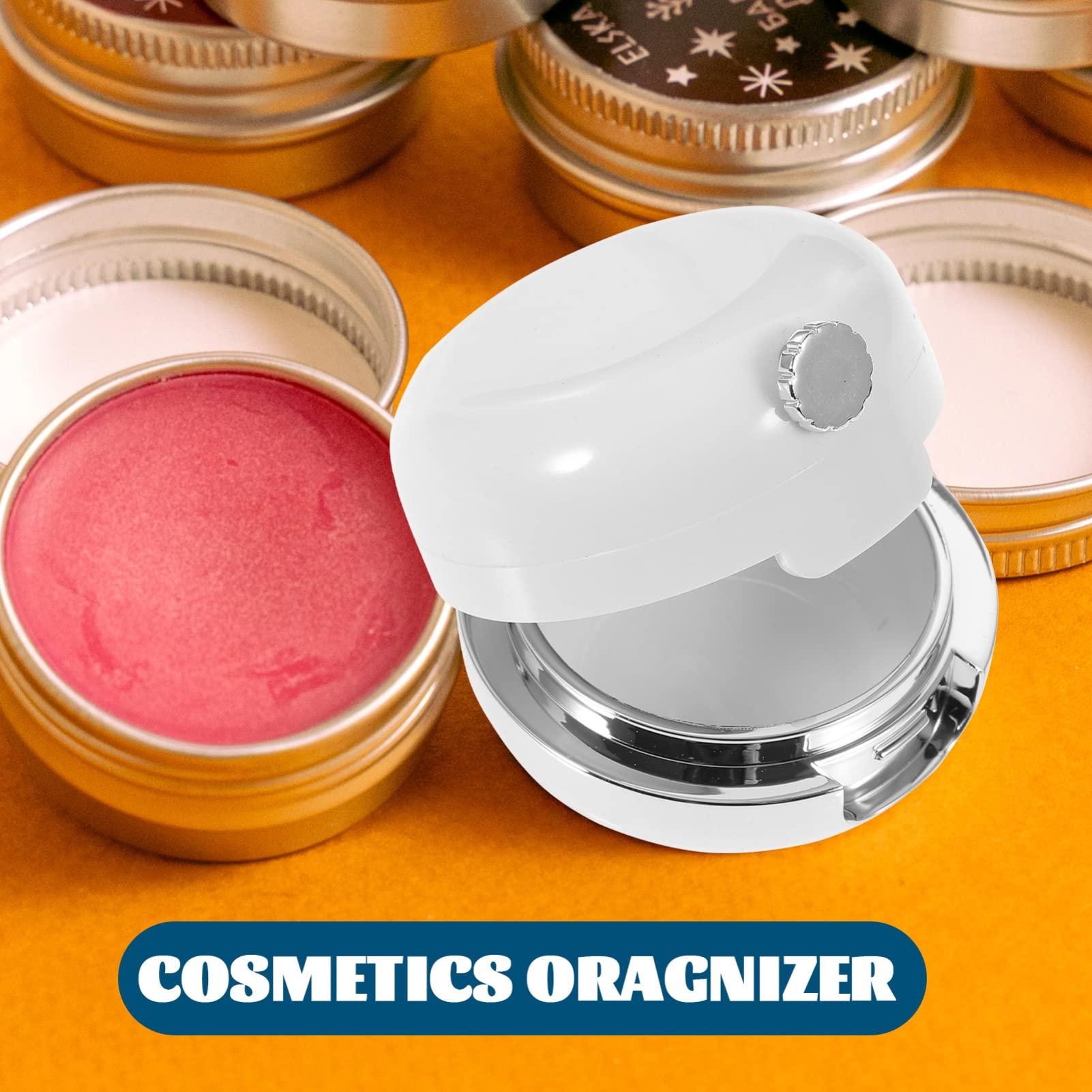 FRCOLOR FRCOLOR Lip Balm Containers Lip Mask Container Empty Sample Jars 2Pcs Lip Sleeping Mask Container Exfoliator Lips Balm Box Lip Gloss Case with Silicone Lip Brush Lip Makeup Applicator Containers