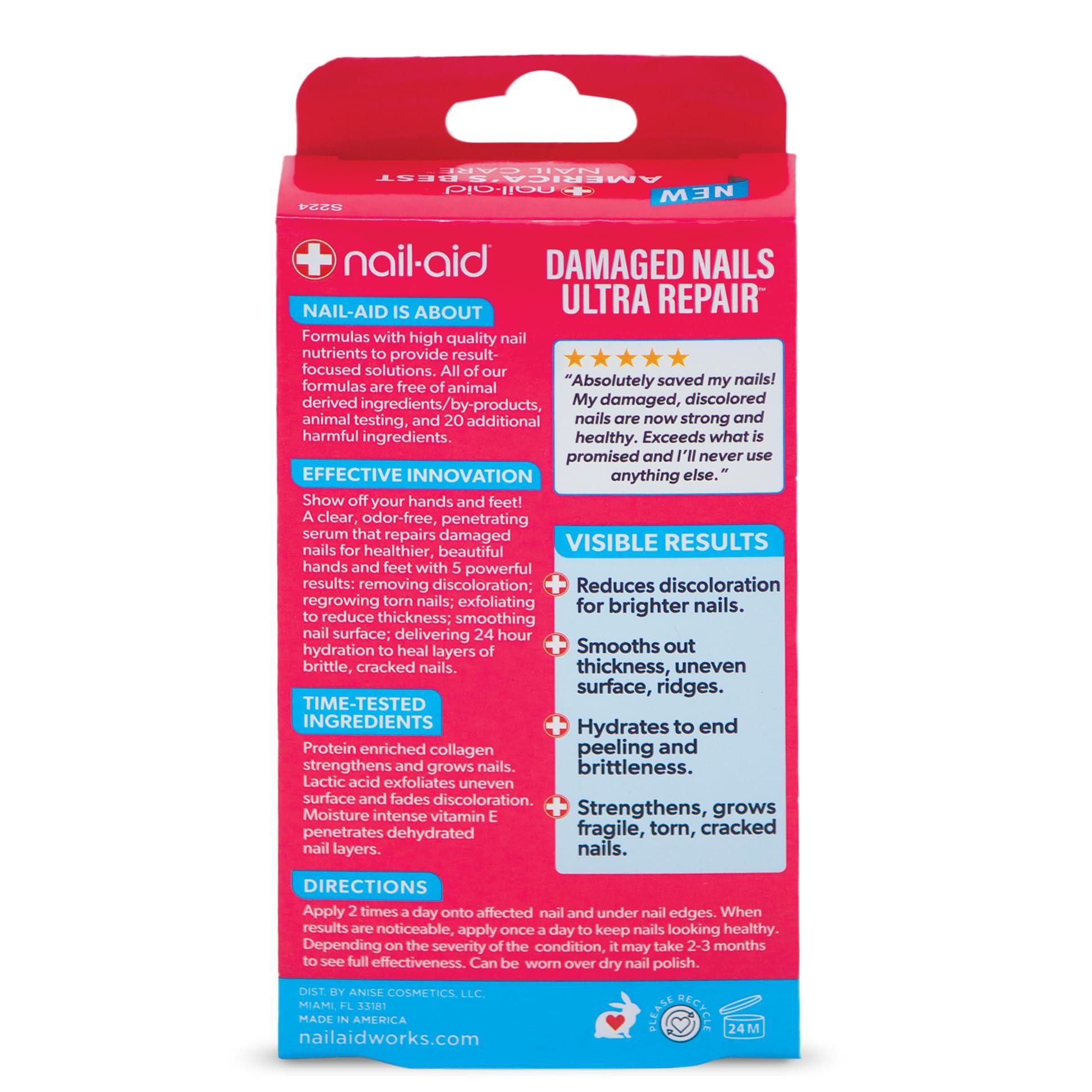 Nail-Aid Nail-Aid - 5-in-1 Damaged Nails Multi-Repair for Fingernails or Toenails