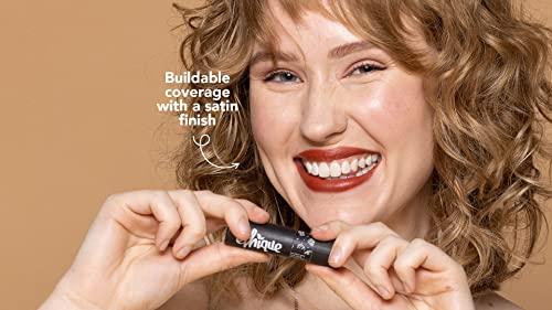 Ethique Ethique Dahlia Satin Matte Lipstick - Terracotta Brown - Plastic-Free, Vegan, Cruelty-Free, Eco-Friendly, 0.28 oz (Pack of 1)