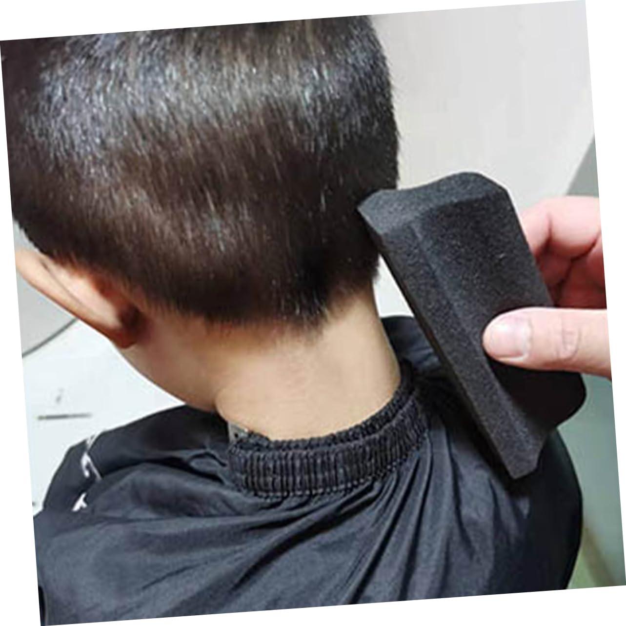 NOLITOY 3pcs Sponge Hair Catcher Beard Men Black NOLITOY