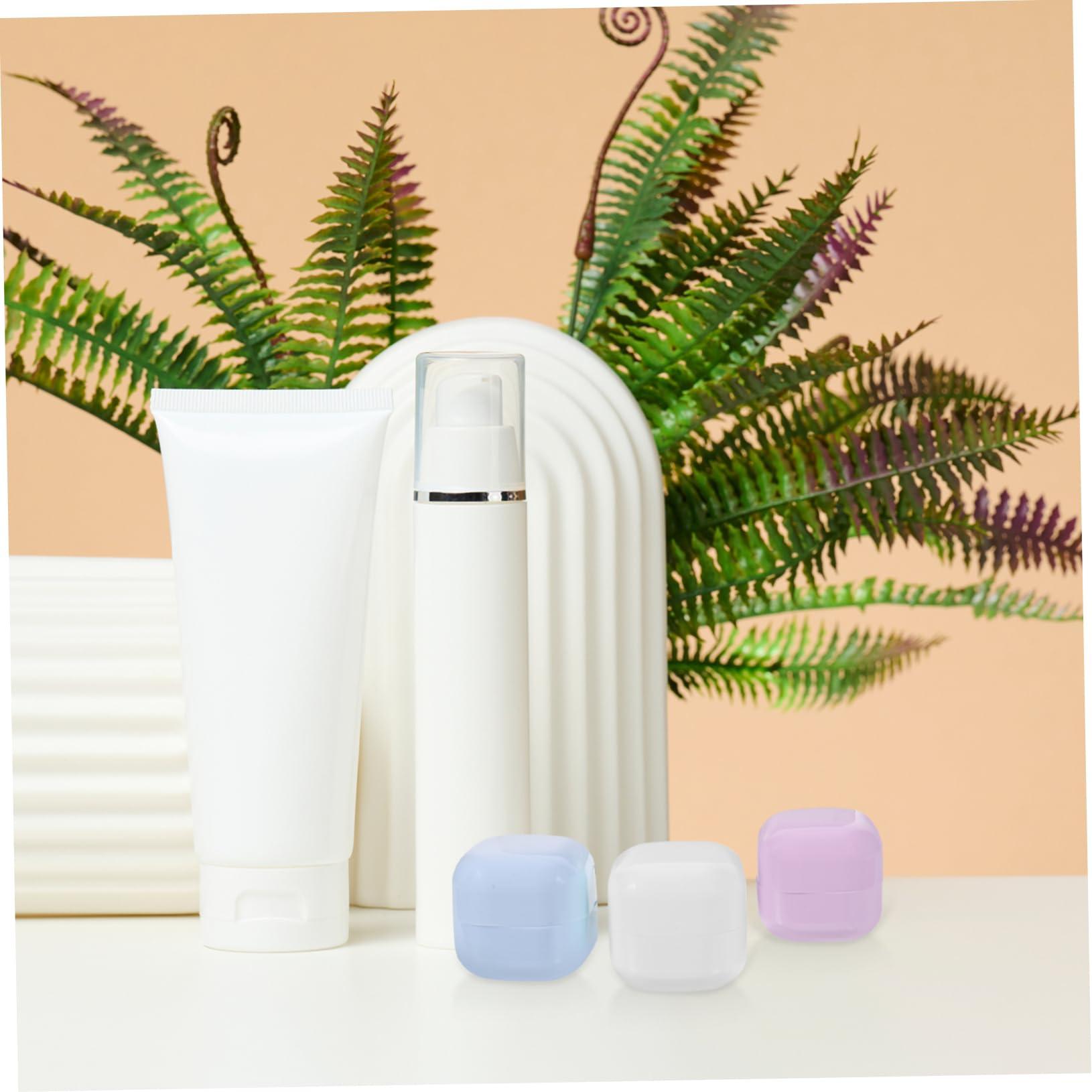 Hemoton Hemoton 4pcs Eye Creams Travel Jars Cream Containers Face Cream Bottle Sample Containers Cosmetics Jars Sub Packaging Container Sub Container Lotion Container Travel Containers or