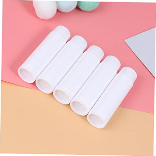 BIUDECO 25pcs Chap Sticks for Your Lips in Bulk Lipstick for Women for Women Refillable Lip Balm Bottle DIY Balm Container Sample Size Tubes Crafting Supplies Wax Tube