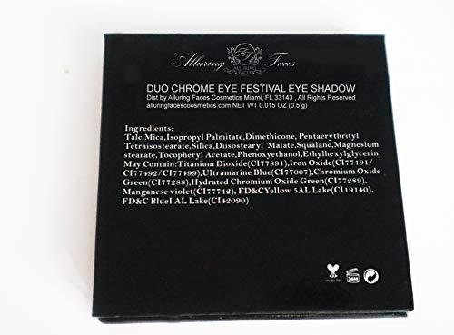 AF Alluring Faces Alluring Faces Duo Chrome Eye Festival Eye Shadow Palette - Black