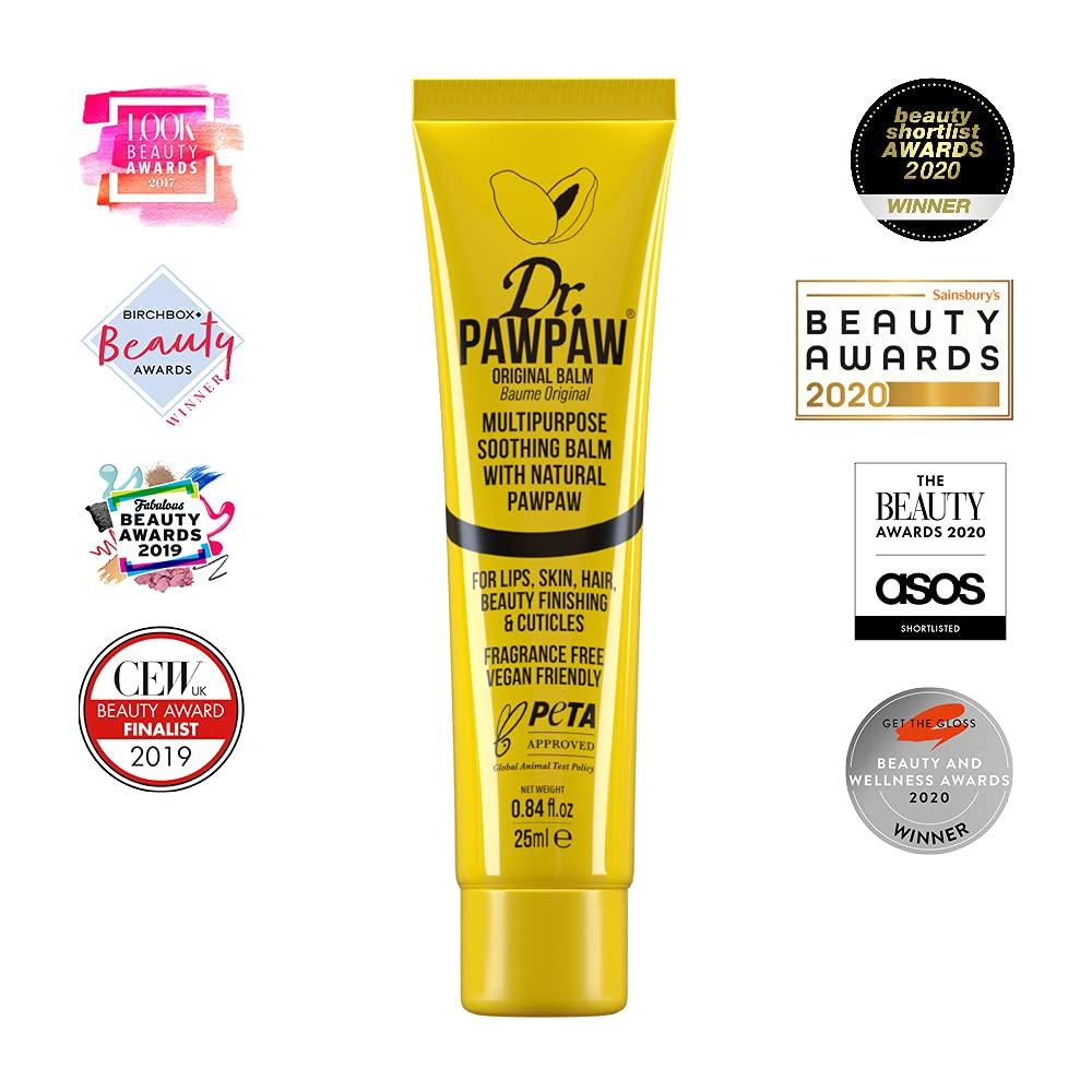 Dr. PawPaw Dr. PawPaw Multipurpose Original Balm - Hydrating Lip Balm with Pawpaw, Aloe Vera and Olive Oil - Lip Moisturizer for Lips, Skin and Hair - 0.84 oz