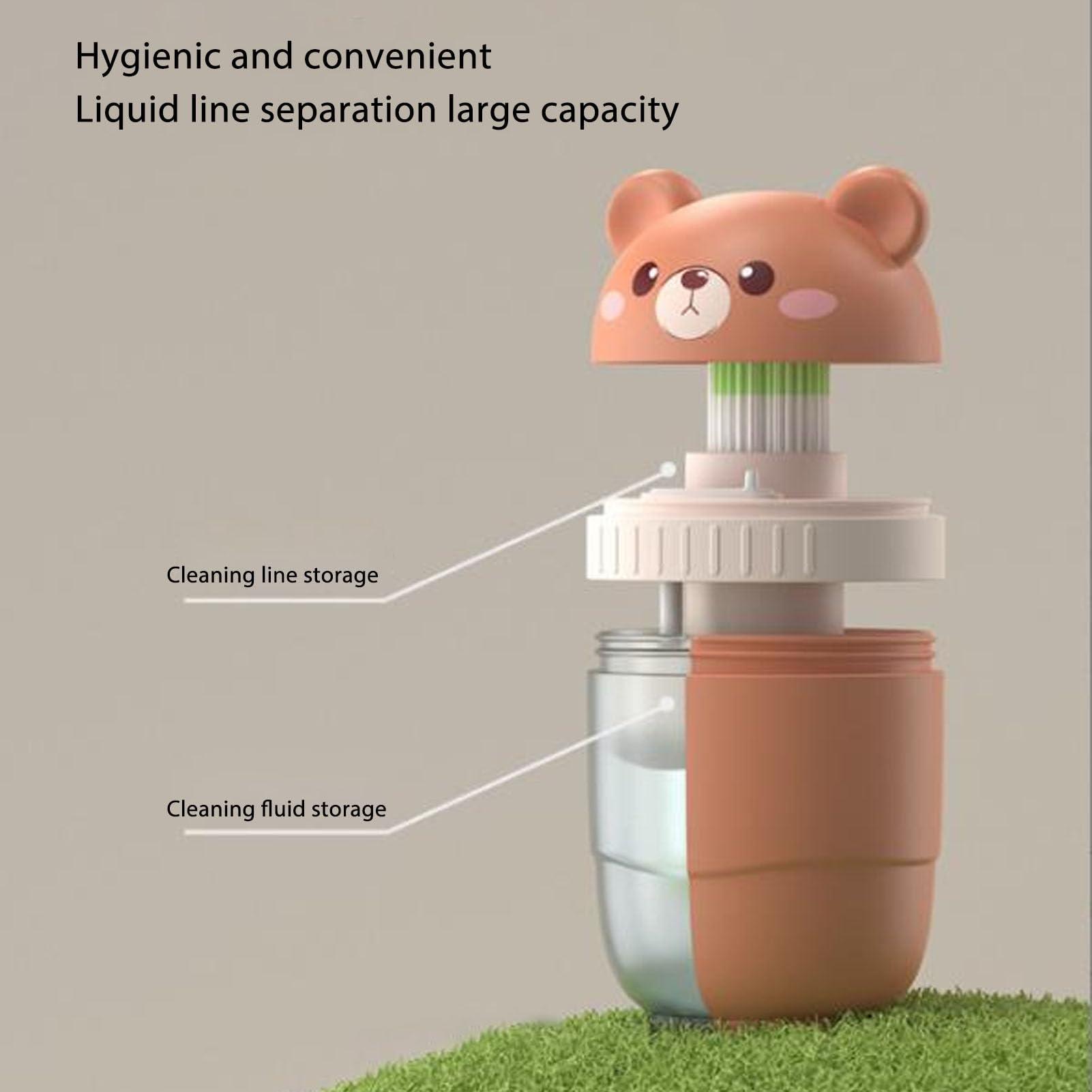 Generic Ear Piercing Cleaner Set, Ear Piercing Cleaning Solution Earring Cleaner For Pierced Ears with 10ml Ear Care Solution 240pcs Earrings Hole Cleaning Line Ear Piercing Care