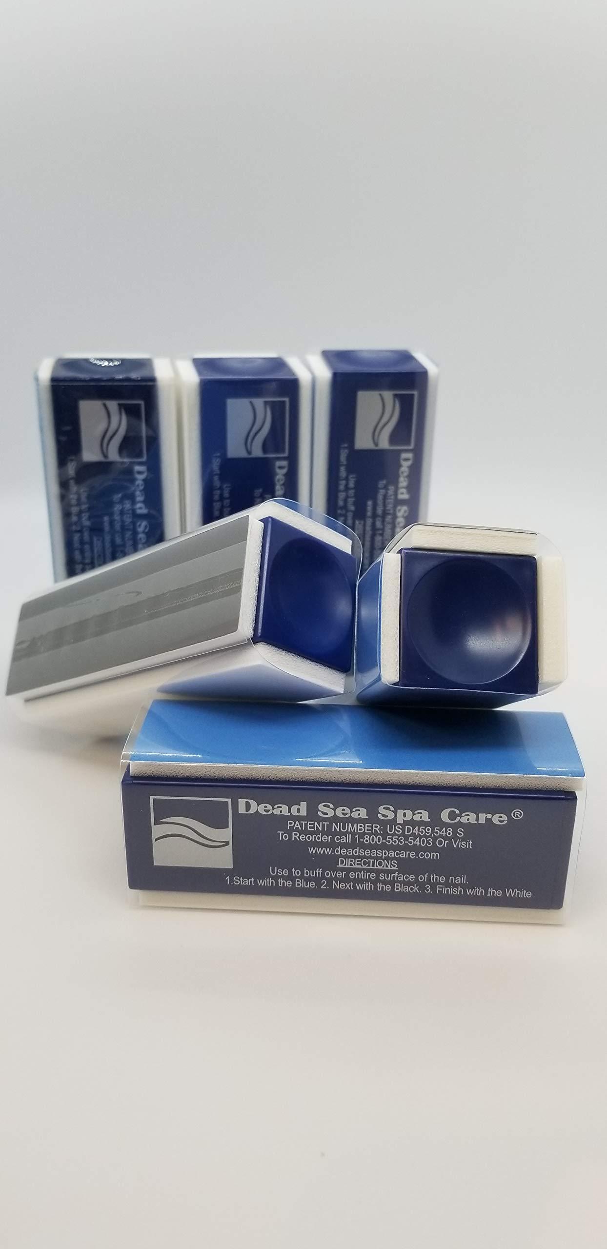 Dead Sea Spa Care Dead Sea Products: SIX Professional, Patented Nail Buffer, Natural Shine Manicure Tool