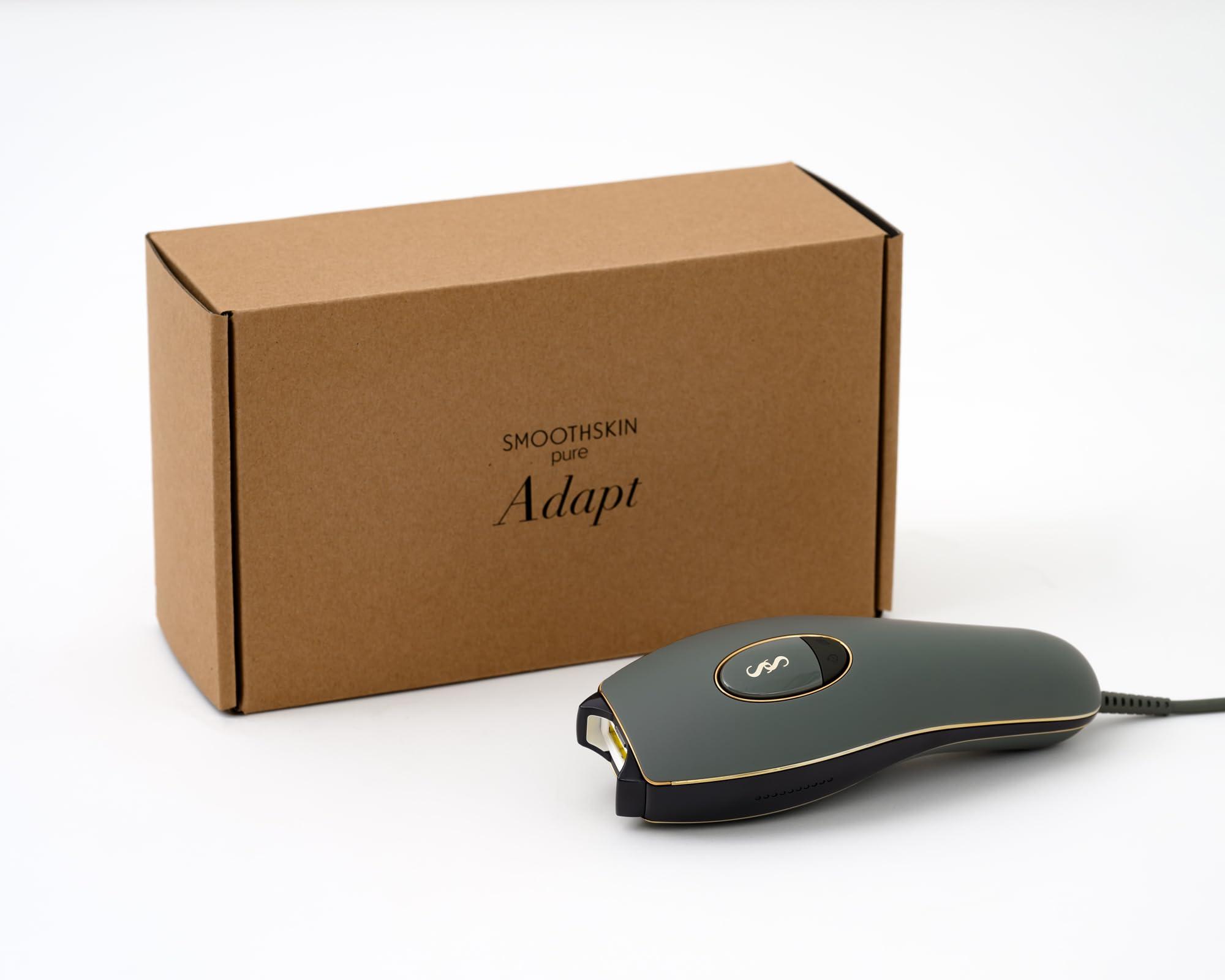 SMOOTHSKIN SmoothSkin Pure Adapt Green IPL Laser Hair Removal Device for Women & Men, Pure Fit Upgrade; Long-Lasting Hair Reduction, for Body & Face, Home Hair Removal, Alternative to Laser & Bikini Shaver