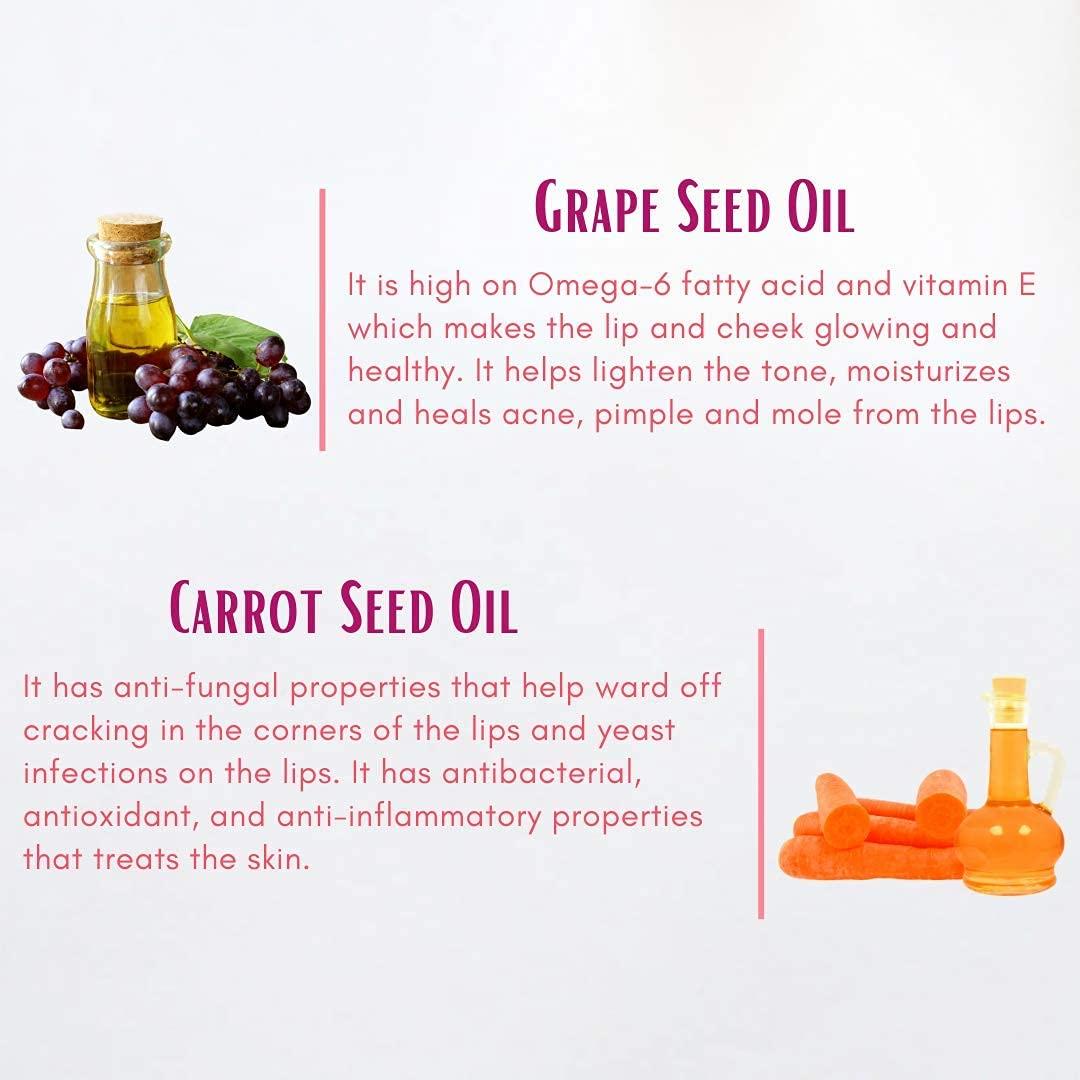 Generic Organics Beetroot Lip & Cheek Tint All-Natural Lip Balm (Real Beetroot & Tomato Extracts, 15 Gm)