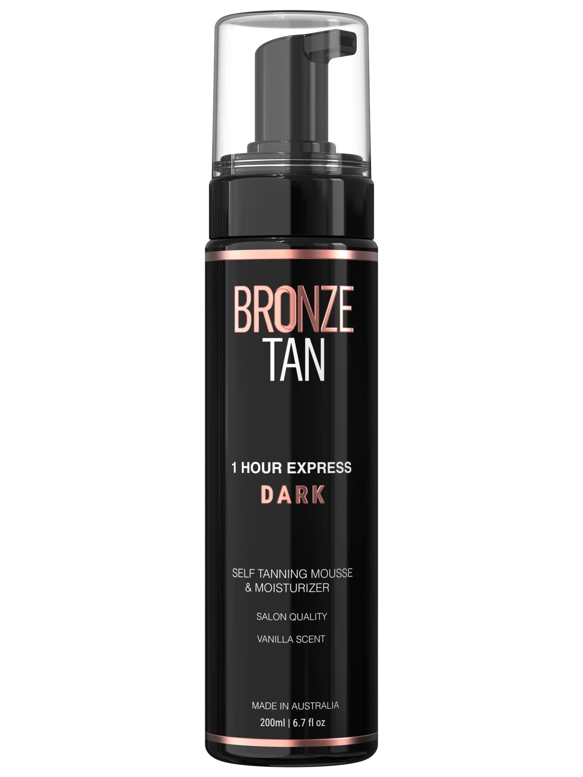 Existing Beauty Bronze Tan Self Tanner Mousse Dark Self Tan Foam | Sunless Tanner for all Skin Tones | Salon Quality Fake Tan Vanilla Scented Best Sellers (200 ml/ 6.7 oz)