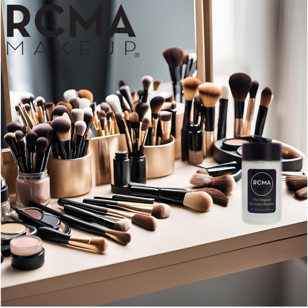 RCMA RCMA No-Color Powder | Setting Powder | Professional Makeup | Universal | All skin types | 3oz