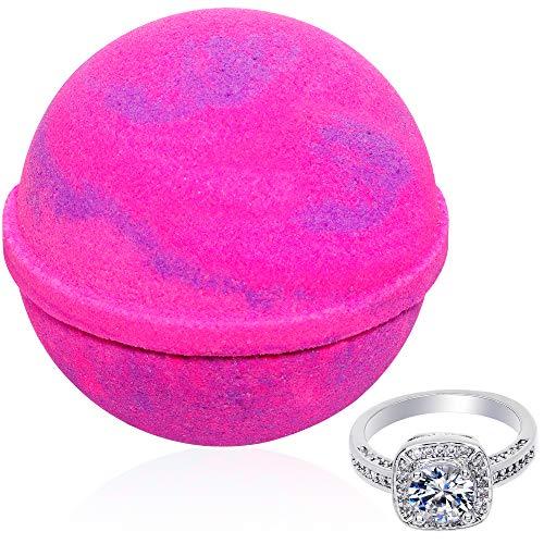 Jackpot Candles Bath Bomb with Ring Inside Love Potion Extra Large 10 oz. Made in USA (Ring Size Surprise)