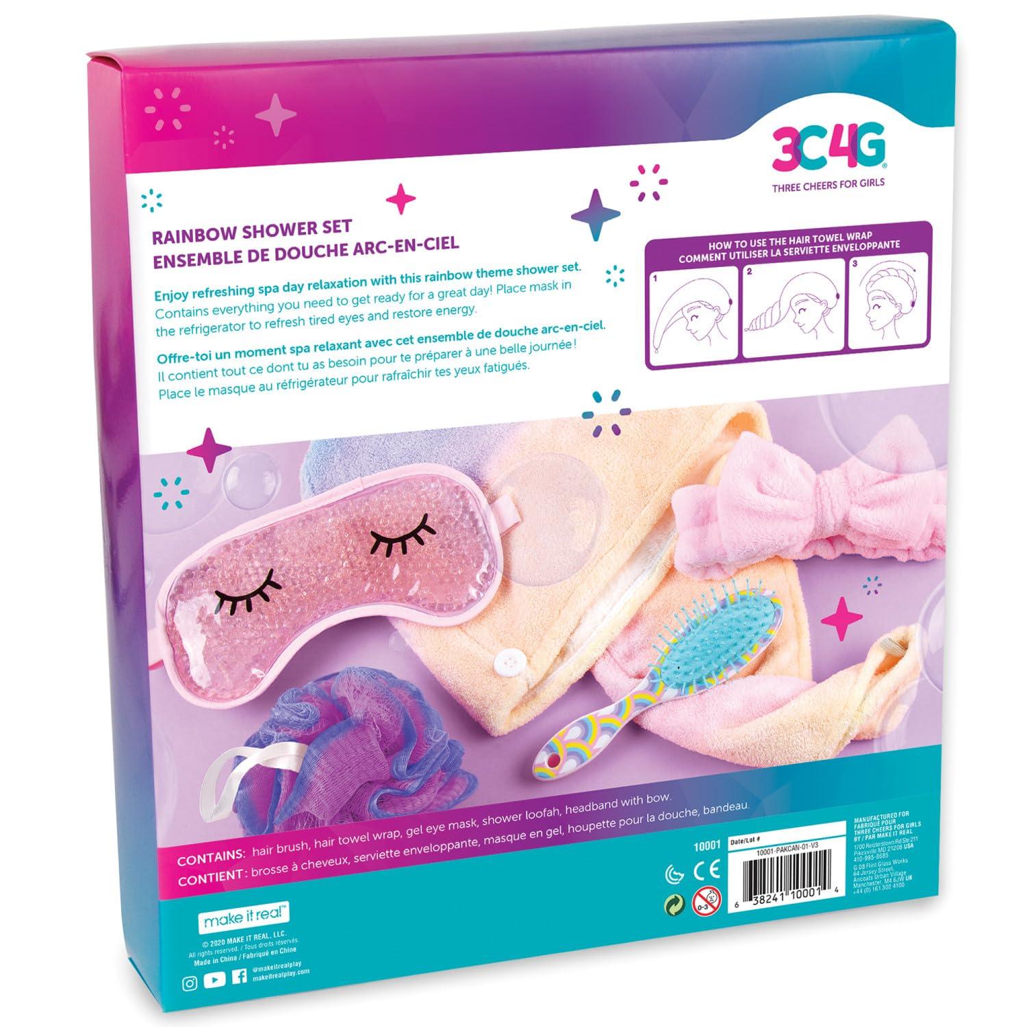 3C4G Make It Real Rainbow Shower Set