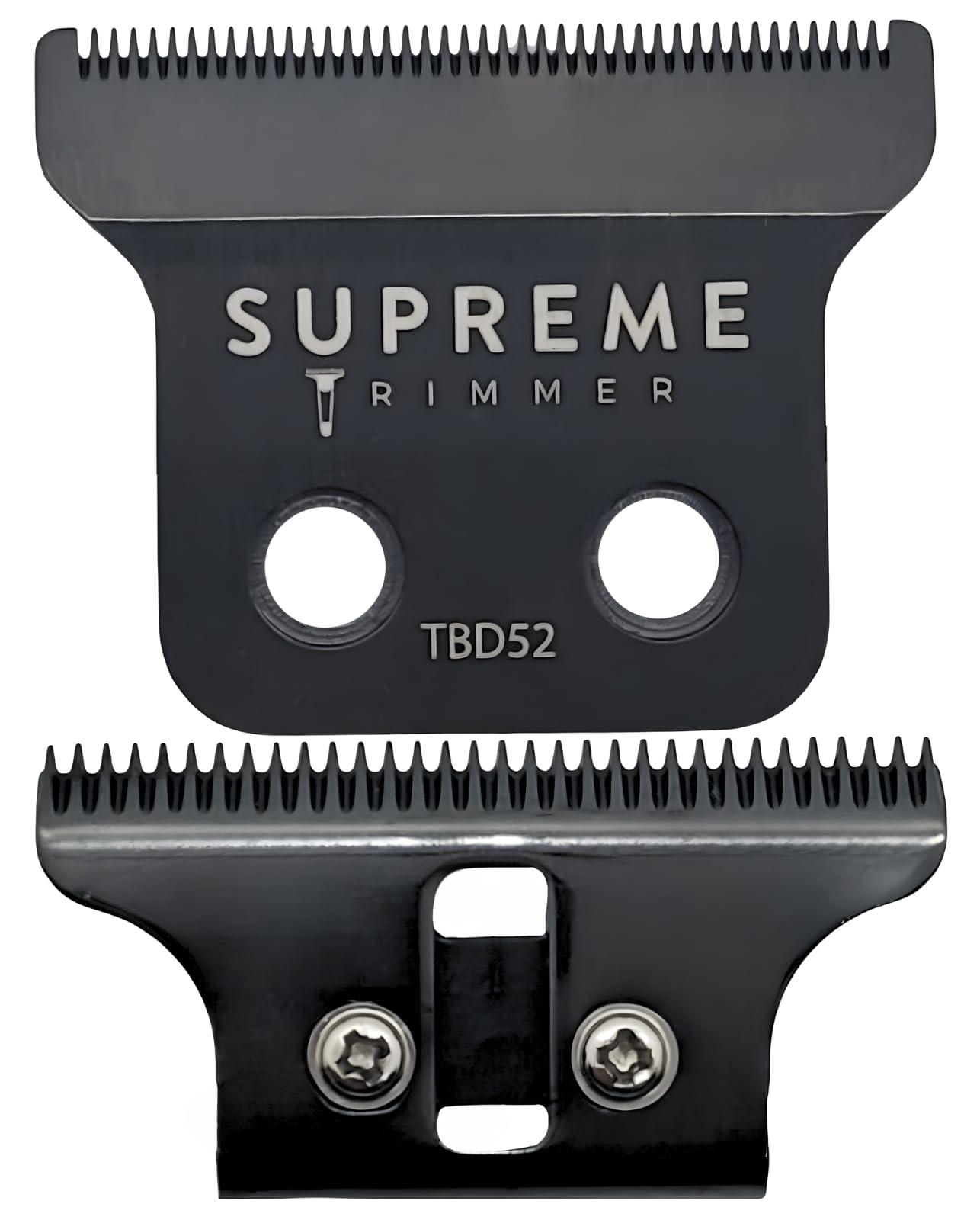 Supreme Trimmer Supreme Trimmer DLC T Shaper| Professional Barber Trimmer Hair Clippers for Men (120 Min Run Time) Cordless Hair Trimmer Zero Gapped Liner Beard Trimmer | ST5215 Light Blue