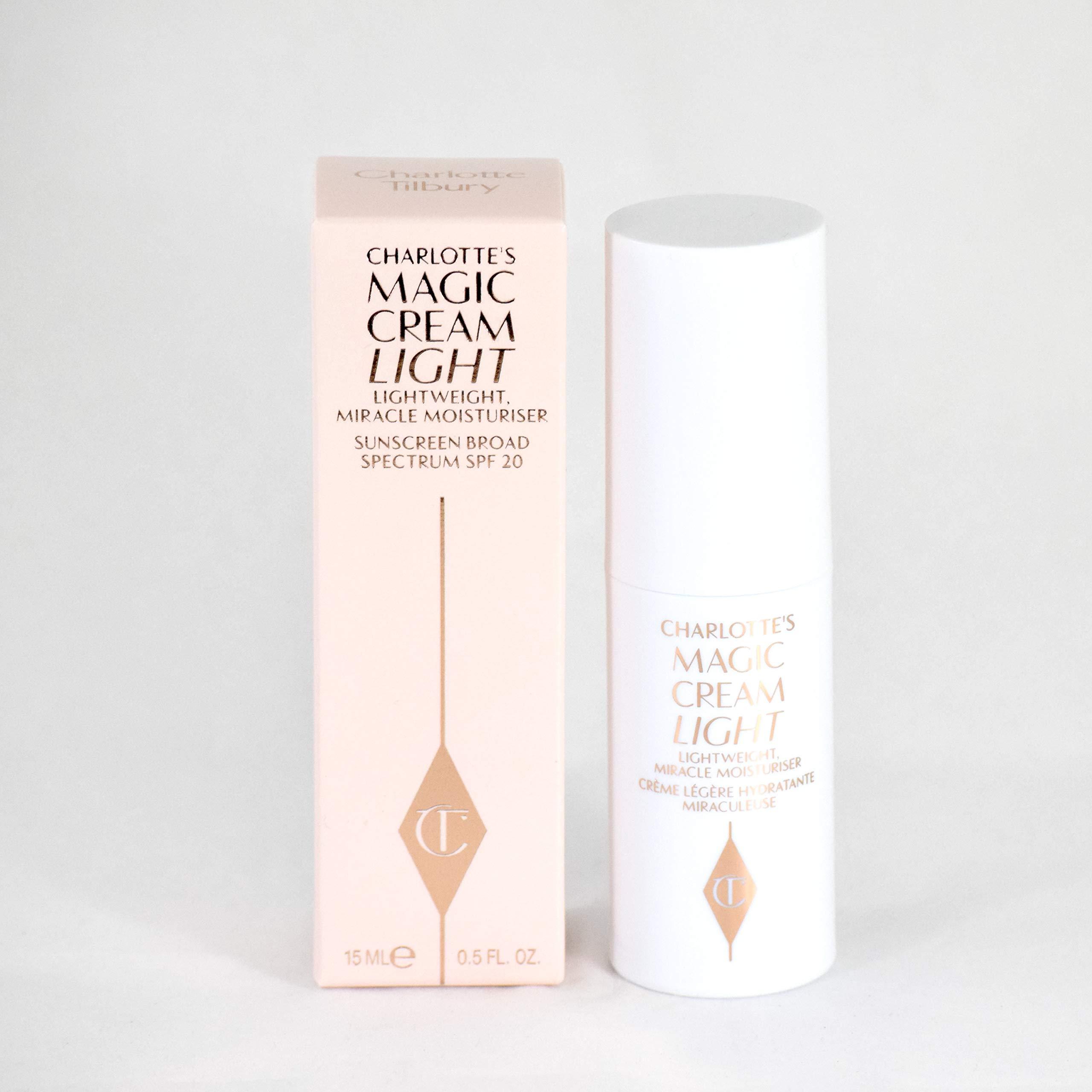 CHARLOTTE TILBURY Charlotte Tilbury Magic Cream Light - Lightweight Miracle Moisturizer Sunscreen Broad Spectrum SPF 20 0.5 oz