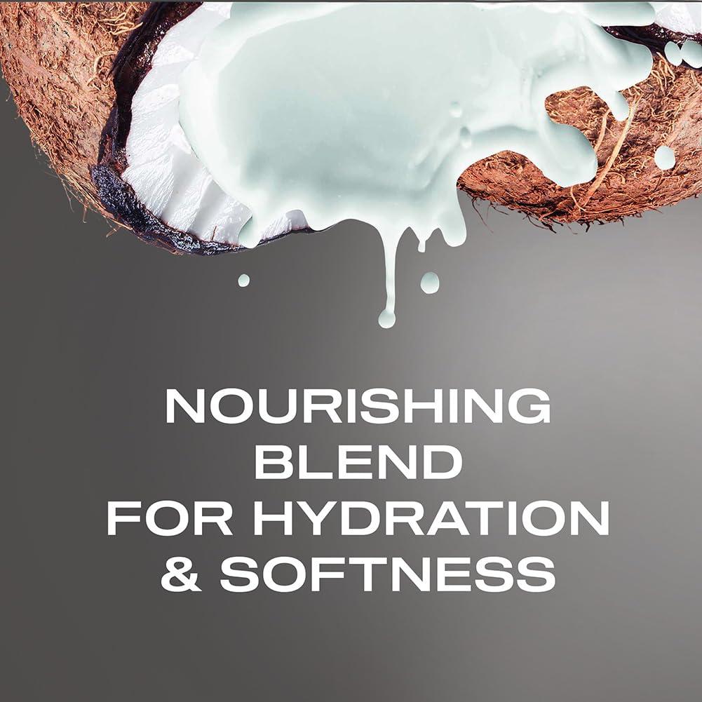 OGX OGX Nourishing + Coconut Milk Moisturizing Shampoo, Hydrating & Restoring Shampoo Moisturizes for Soft Hair After the First Use, Paraben-Free, Sulfate-Free Surfactants, 13 fl. oz
