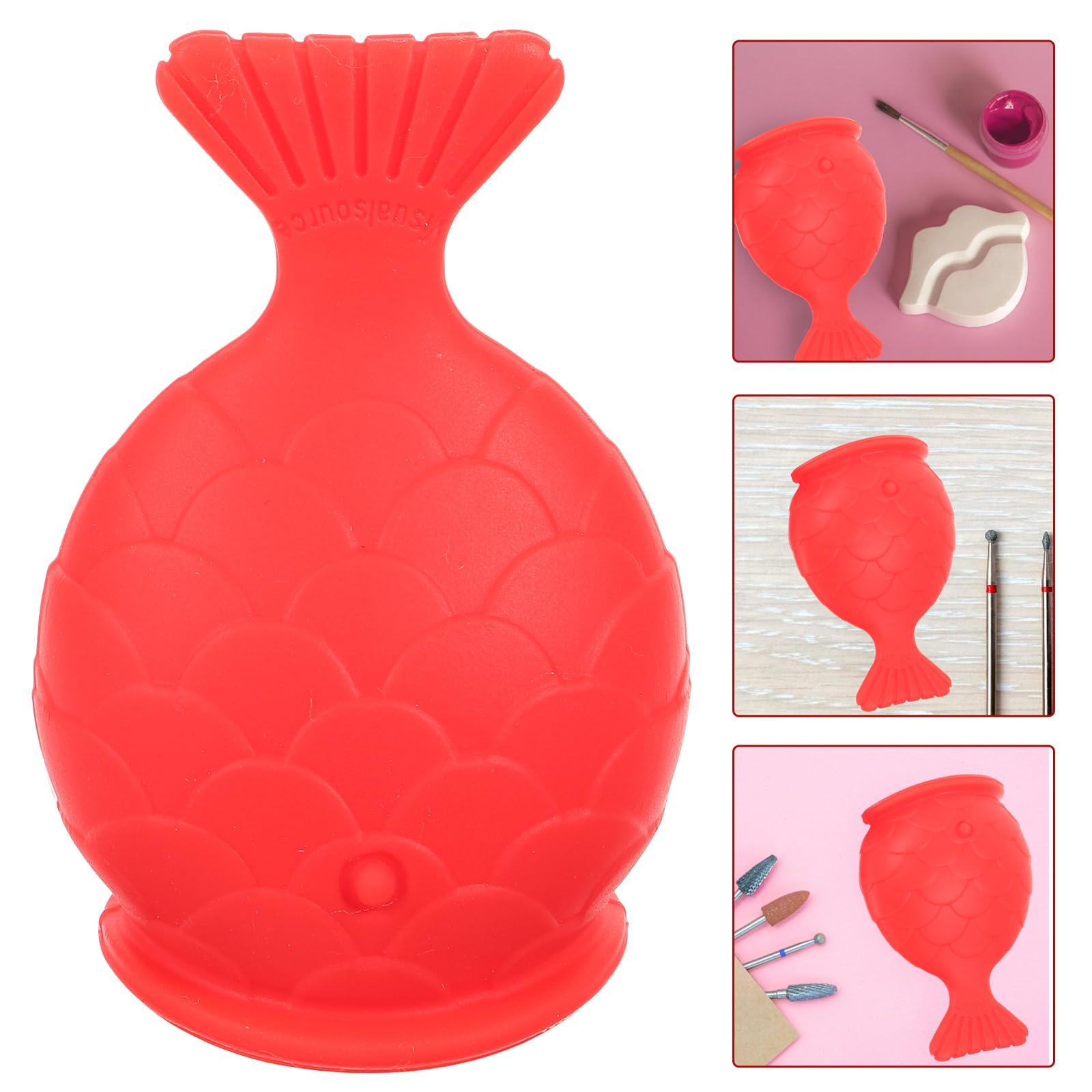 Beavorty Beavorty Silicone Fish Lip Filler (red) Tools Reusable Lip Enhancer Lip Silicone Plumper Lip Plumping Device Lip Suction Plumper Womens Lip Plumper Lip Silicone Plumping Device