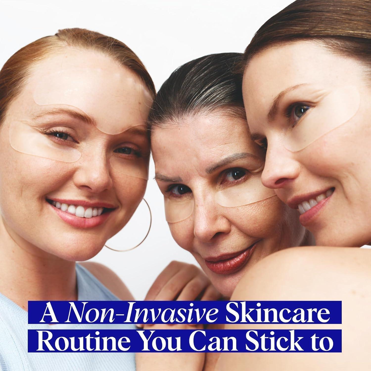 Wrinkles Schminkles Wrinkles Schminkles Chest, Cleavage & Body Stretch Mark Wrinkle Patches | Reusable Hypoallergenic Pregnancy Safe Silicone Smoothing Pads to Prevent and Reduce Wrinkles & Stretch Marks | 2 Pack