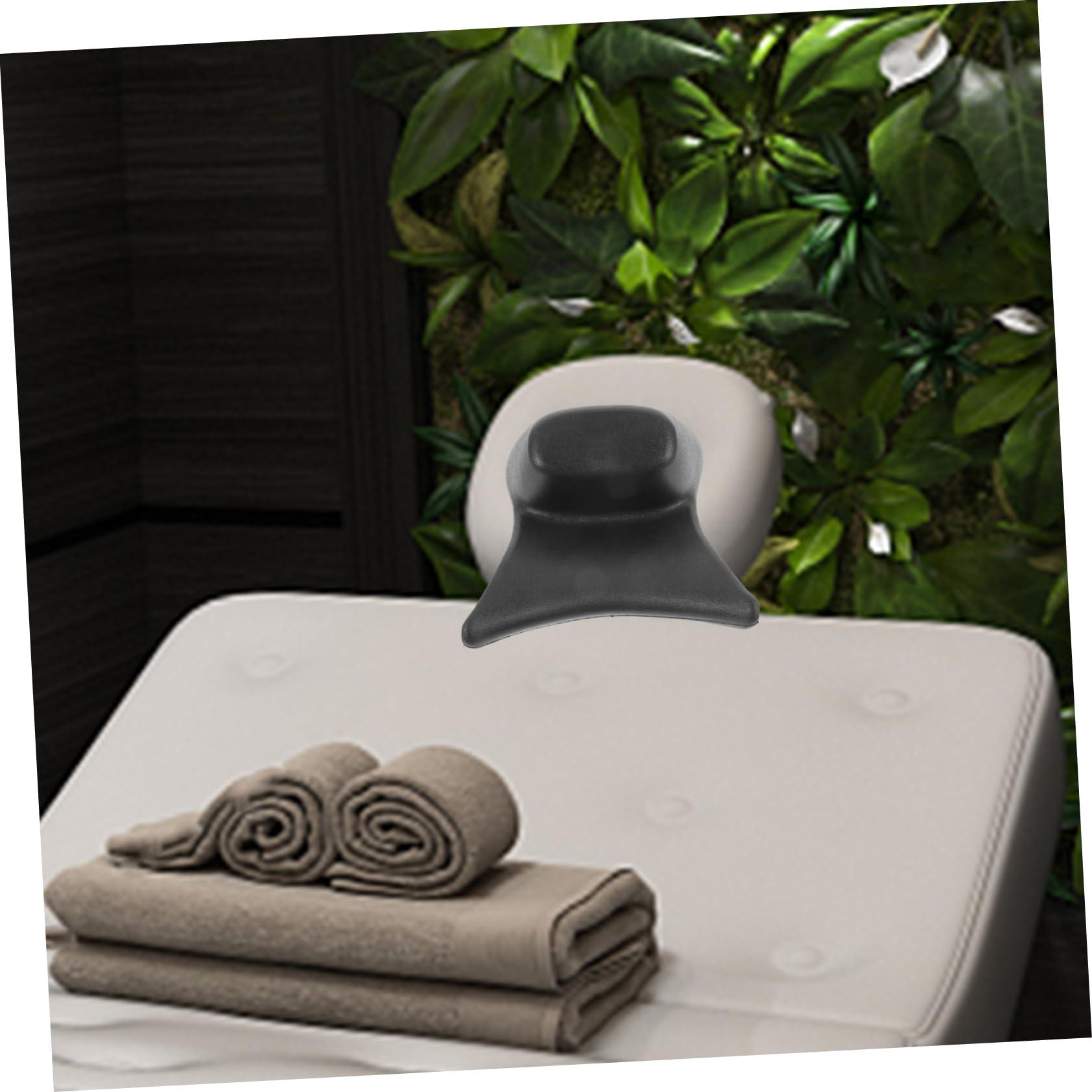 NOLITOY NOLITOY Shampoo Pillow Shampoo Bowl Cushion Inflatable Bath Pillow Shampoo Basin for Washing Hair Neck Rest for Sink Hair Salon Universal Cover for Hair Products Travel Bed PVC Black