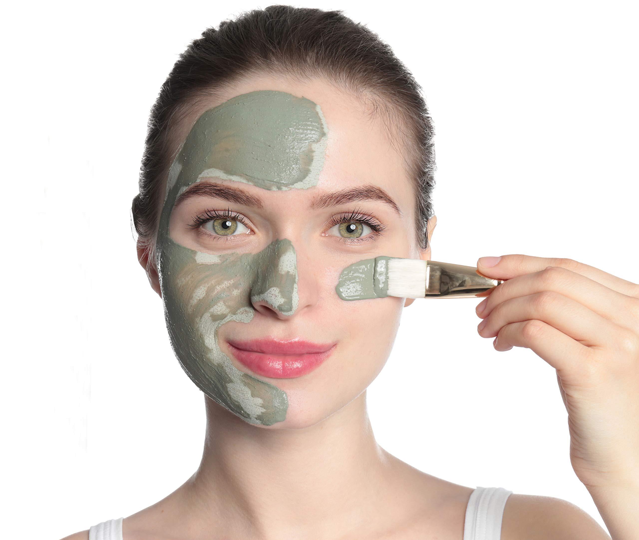 Zakia's Morocco Zakia\'s Morocco Moroccan Rhassoul Clay Mask (Rose Scented) - Organic Natural Facial Mask and Skin Care Treatment - Anti-aging Mud Mask Heals Dry & Oily Skin, Acne, Eczema & Psoriasis - 8 Oz