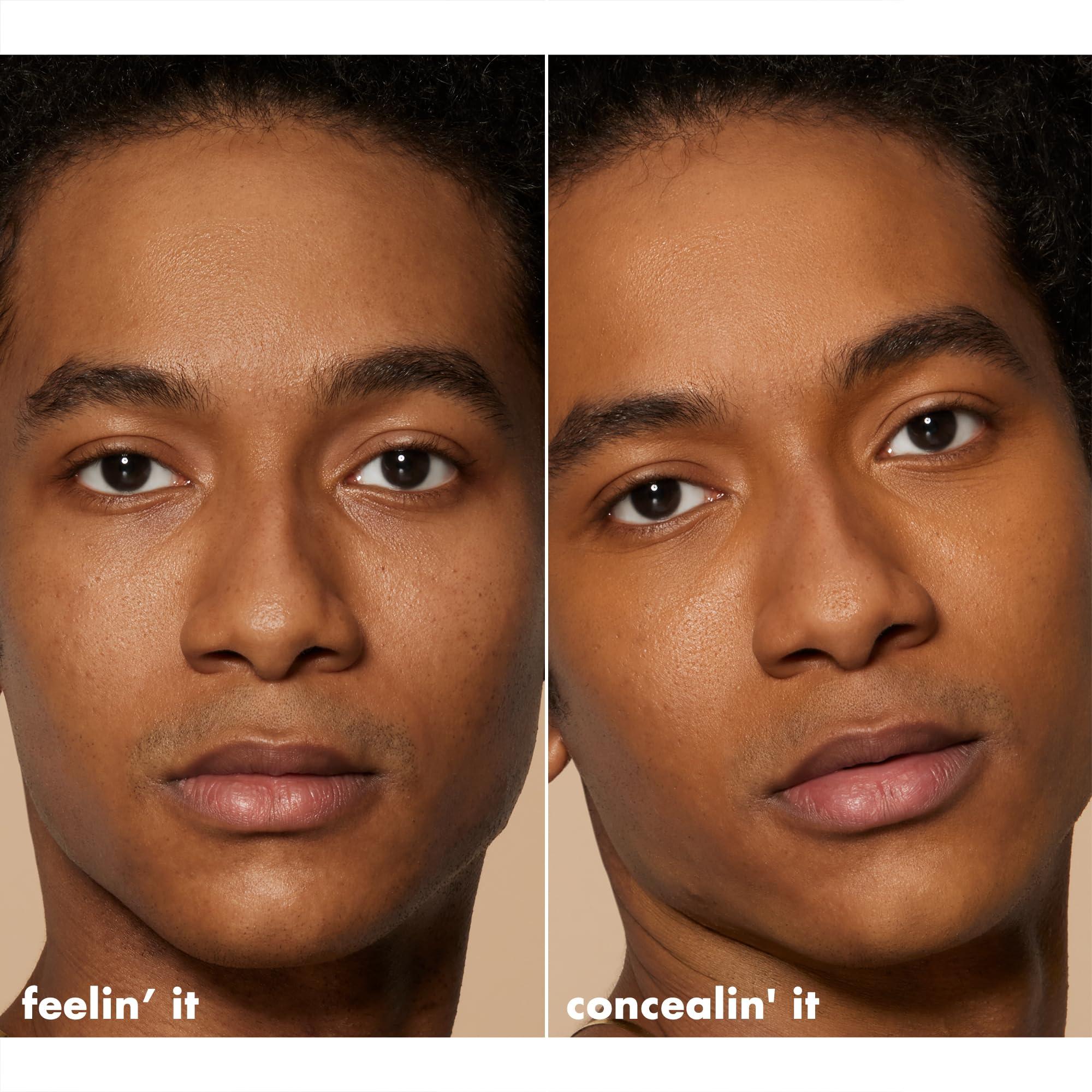 e.l.f. e.l.f. Hydrating Camo Concealer, Covers Blemishes & Under-Eye Circles, Full-Coverage & Delivers A Satin Finish, Vegan & Cruelty-Free, Deep Olive