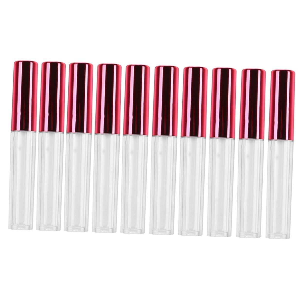 Beavorty Beavorty 20 Pcs Lip Tint Lip Balm Clear Lipglosses Lip Tube Lipstick Sample Tubes Lipstick Tubes Lip Plumper Gloss Clear Lip Gloss Subpackaging Tube Travel Mini Red