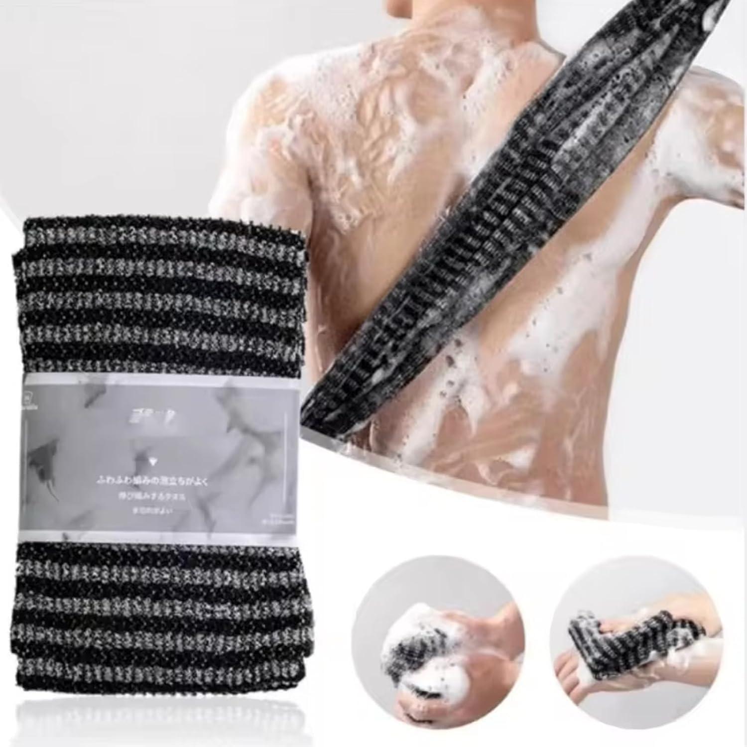 Generic Blissal - Blissal Exfoliating Shower Towel, Blissal Exfoliating Towel, Blissal Scrub Cloth, Blissal Towel, Travel Friendly and Quick Drying, for Women and Men (4pcs)