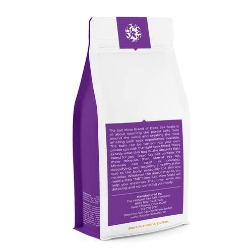 Midwest Sea Salt Company Spearmint Authentic Premium Fine Grain (.3mm) Dead Sea Salt 10 lbs - Custom - Orange