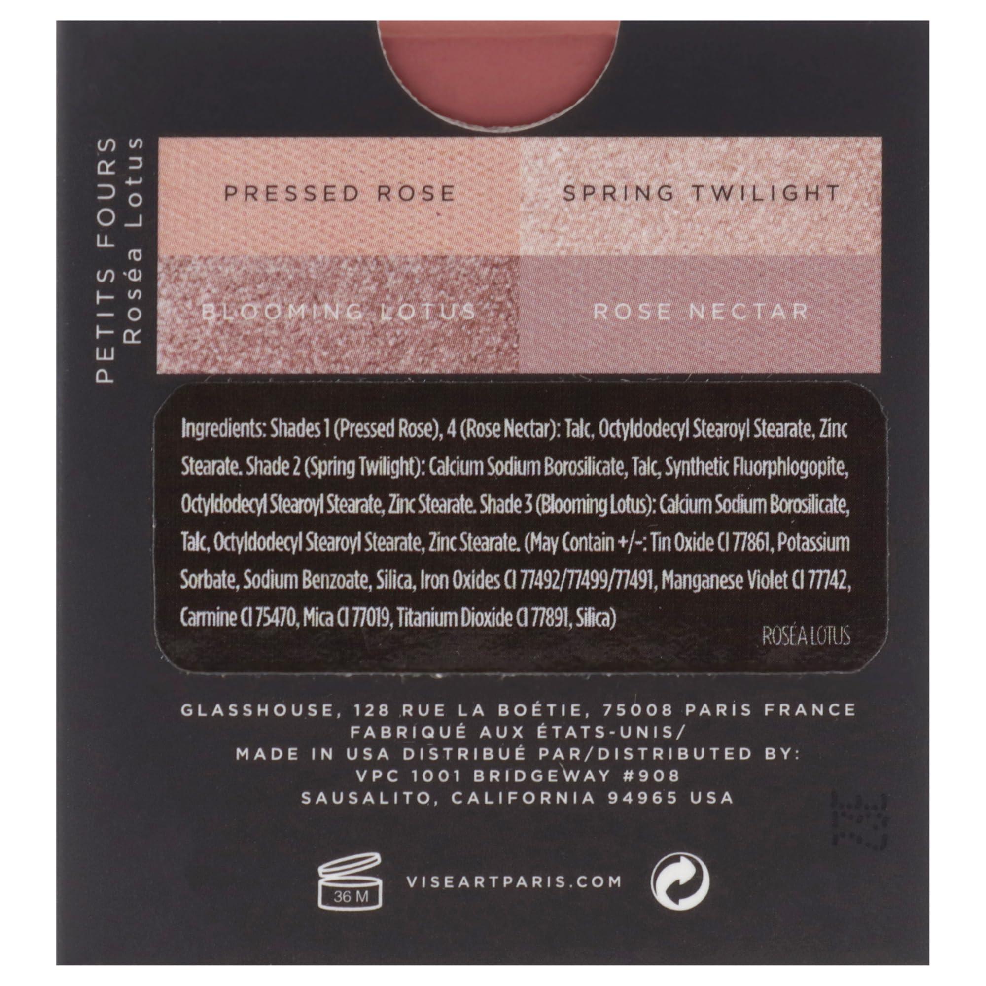 Viseart Paris Viseart Paris Petits Fours Eyeshadow Palette - Rosea Lotus for Women - 0.21 oz Eye Shadow