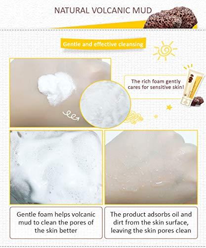 ROREC ROREC Volcanic Mud Clean Pore Cleanser Foam Natural Skin ?are Moisture 100ml