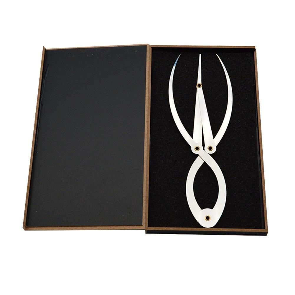 KAMILLEE KAMILLEE Golden Mean Calipers Golden Ratio Calipers Stainless Steel Eyebrow Ruler 1:1.618 Measure Tool for Tattoo Makeup