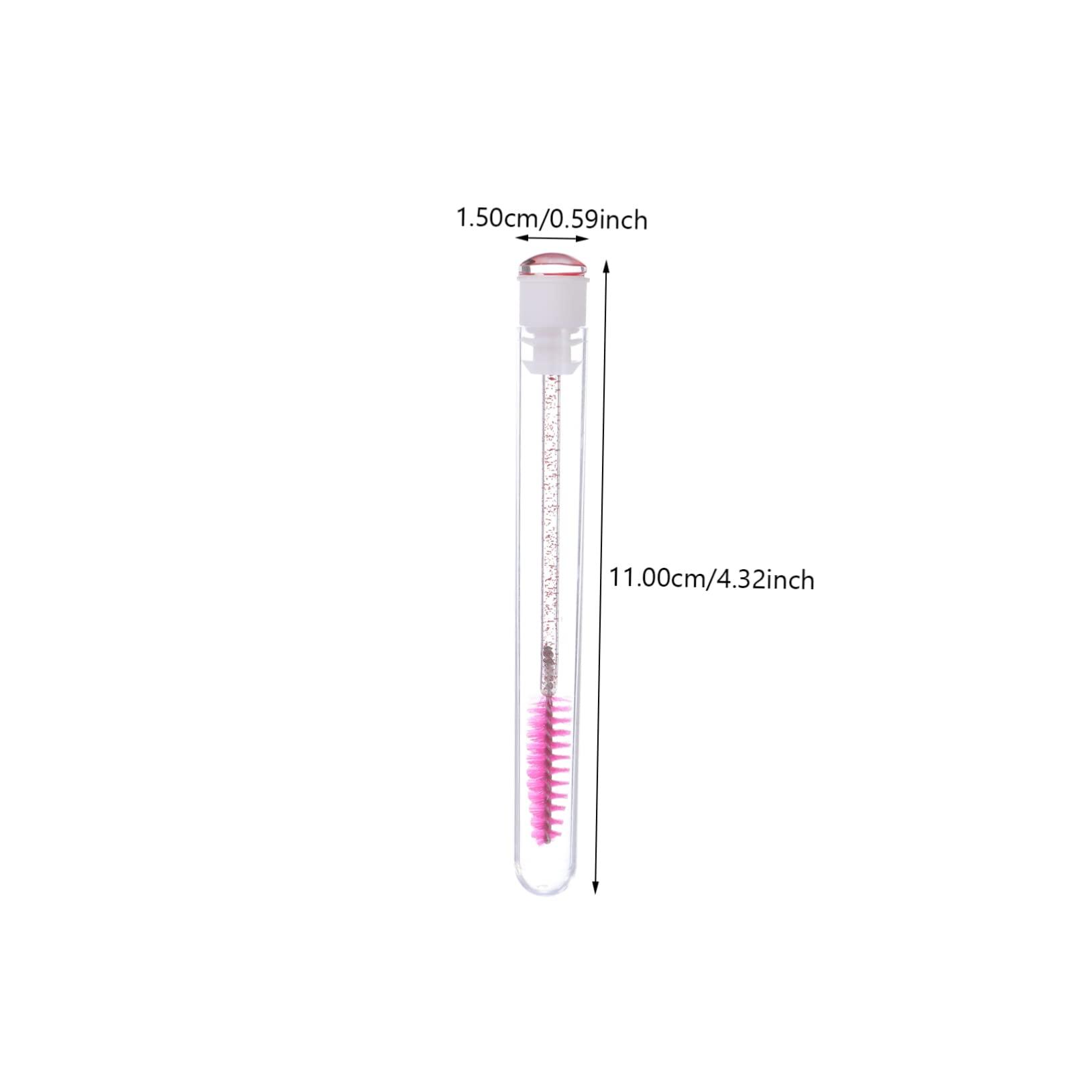 Baluue Baluue Mascara Brush Tube Eyelash Mascara Wands 10pcs Plastic Brush Wands for Travel Makeup