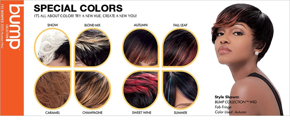 Sensationnel Human Hair Wig Sensationnel Premium Now Bump Fab Fringe (CHAMPAGNE)