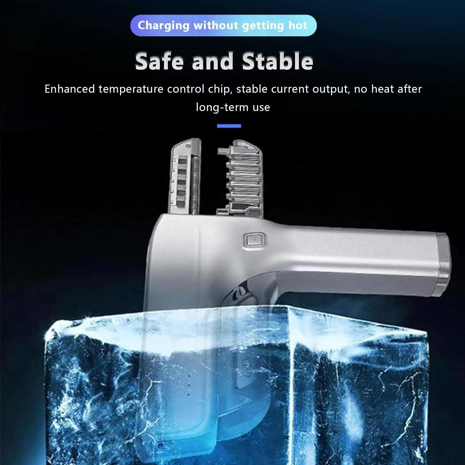 YQDDM YQDDM Hair Extensions Machine,6D Third Generation Hair Extension Machine with Pliers, Invisible Seamless No-Trace Hair Extensions Tool for Salon, Easy to Use