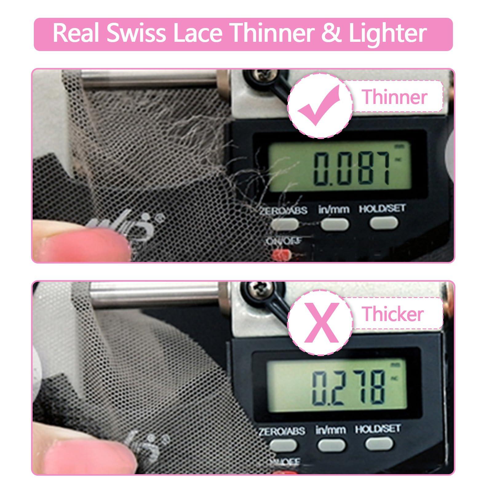 BEAUMIKALA 20 Inch 13x4 HD Lace Closure Only Body Wave 12A Brazilian Skin-Like Closure Human Hair 100% Virgin Remy Hair Frontal HD Lace Pre Plucked With Baby Hair Natural Black