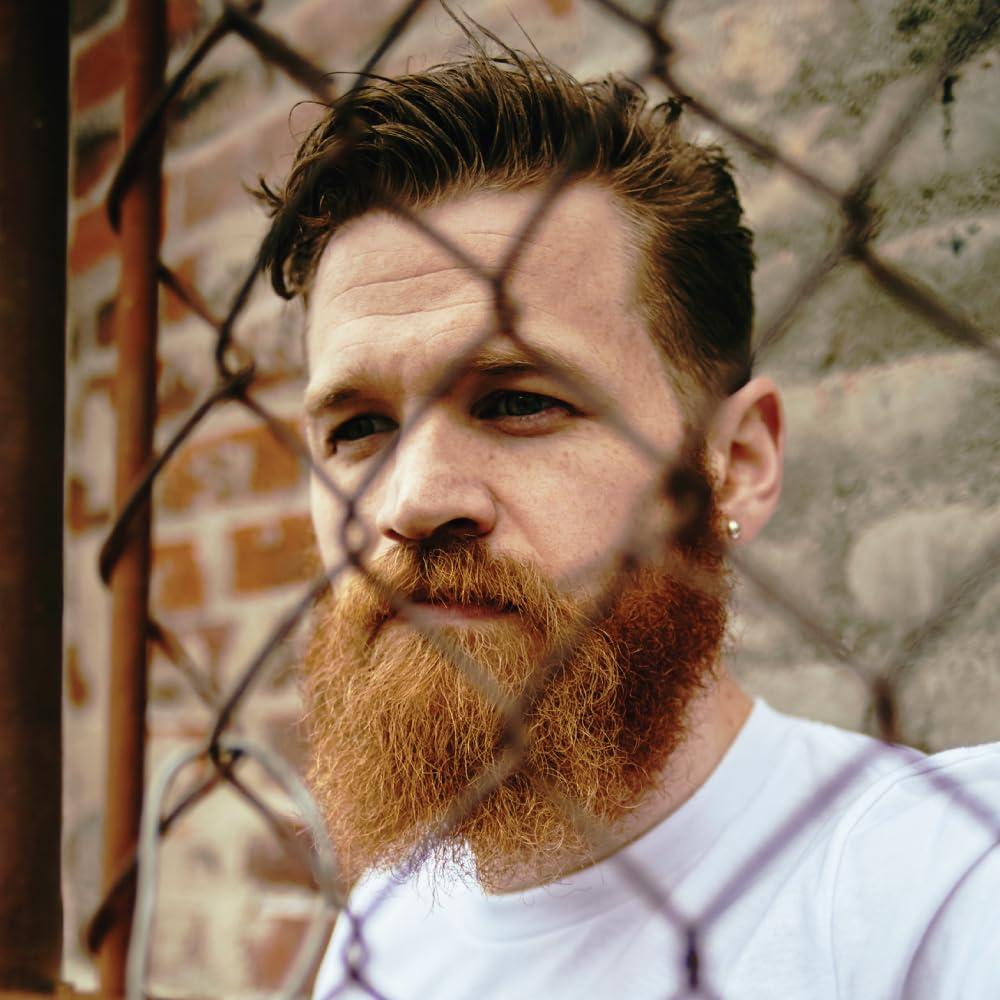 ZEUS ZEUS Natural Beard Oil, Premium Conditioning Beard Oil to Soften Beard & Mustache – MADE IN USA (Sandalwood) 1 oz.