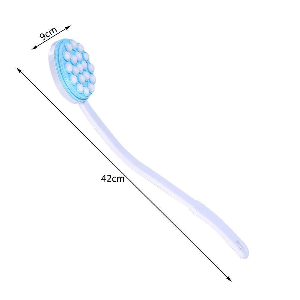 Qkiss Back Massager - Body Brush Massager - Shower Back Washer - Body Lotion Applicator - Bath Brush, Shower Brush