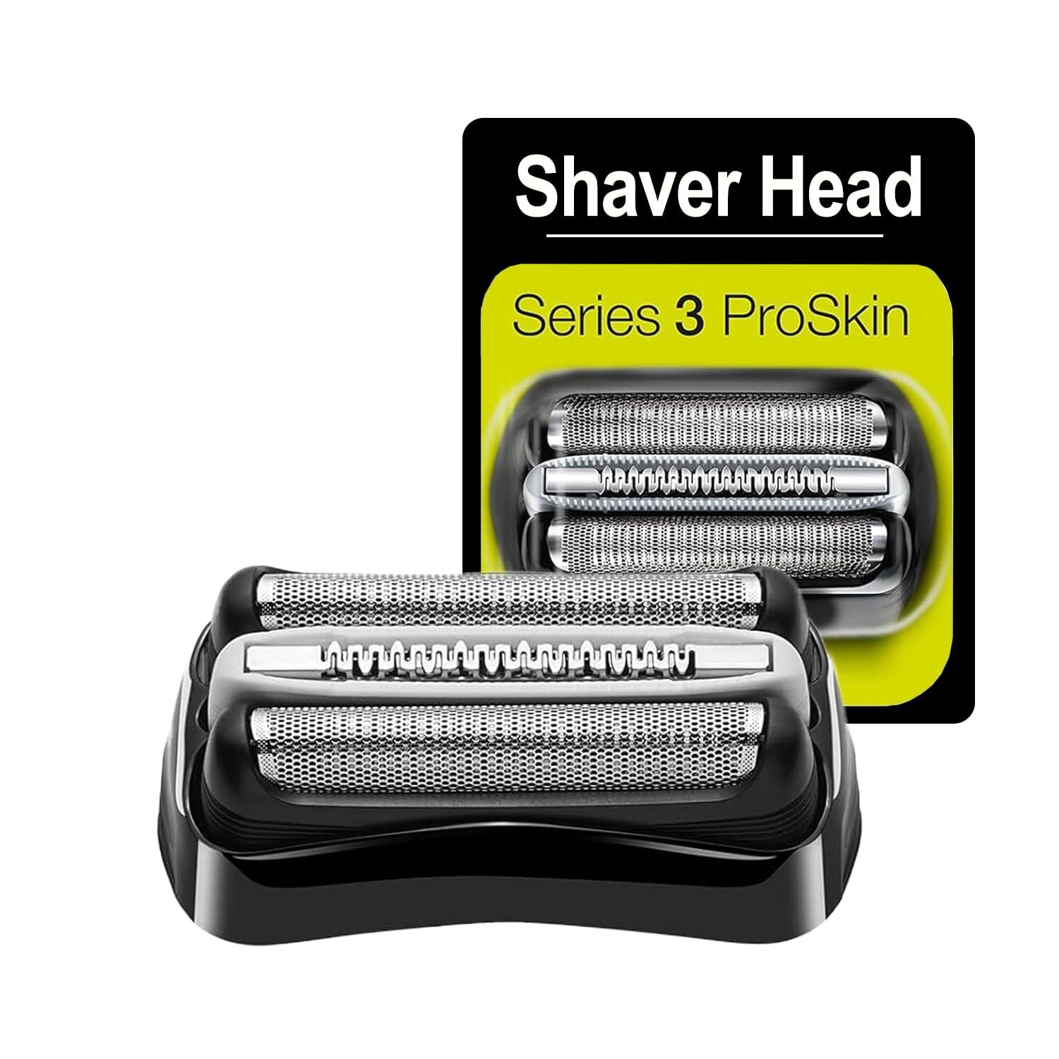 TRAH 32B Series 3 Electric Shaver Replacement Head Compatible with Braun Series 3 Foil Shaver Replacement Heads with S3 3040s 3080s-4 370cc 3070cc 3000s 3010, 3090cc Etc
