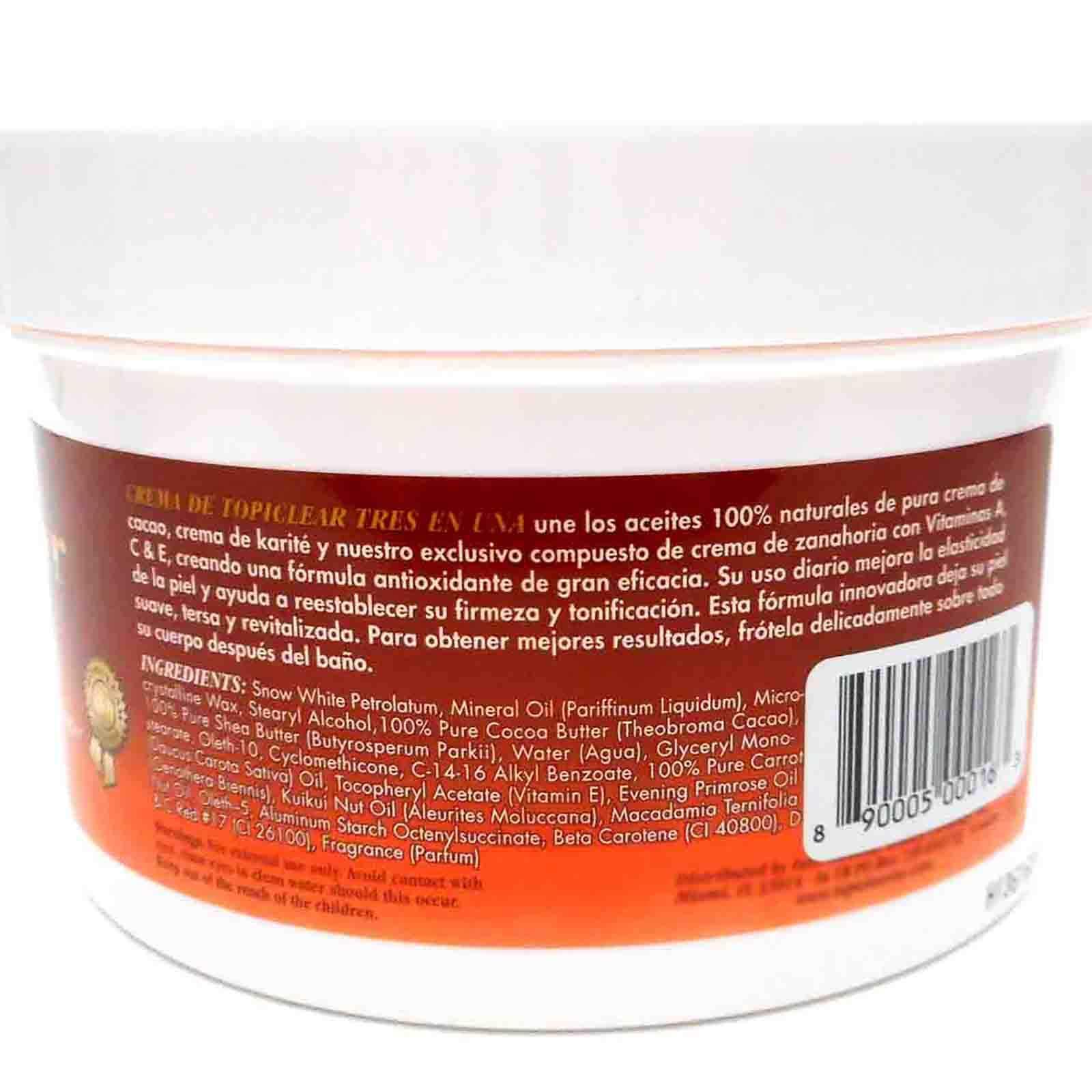 genius.nn Topiclear 3 in 1 Creme Cocoa Butter, Shea Butter, Carrot Butter 18 fl oz