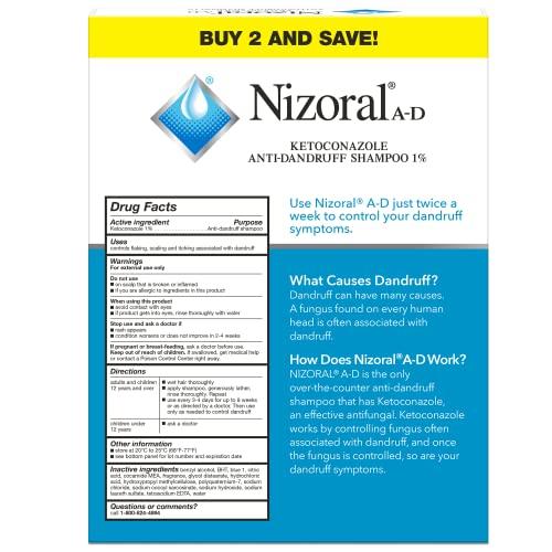Nizoral Nizoral Anti-Dandruff Shampoo Fresh Scent 14 Fl Oz (7 Oz. each, Pack of 2)