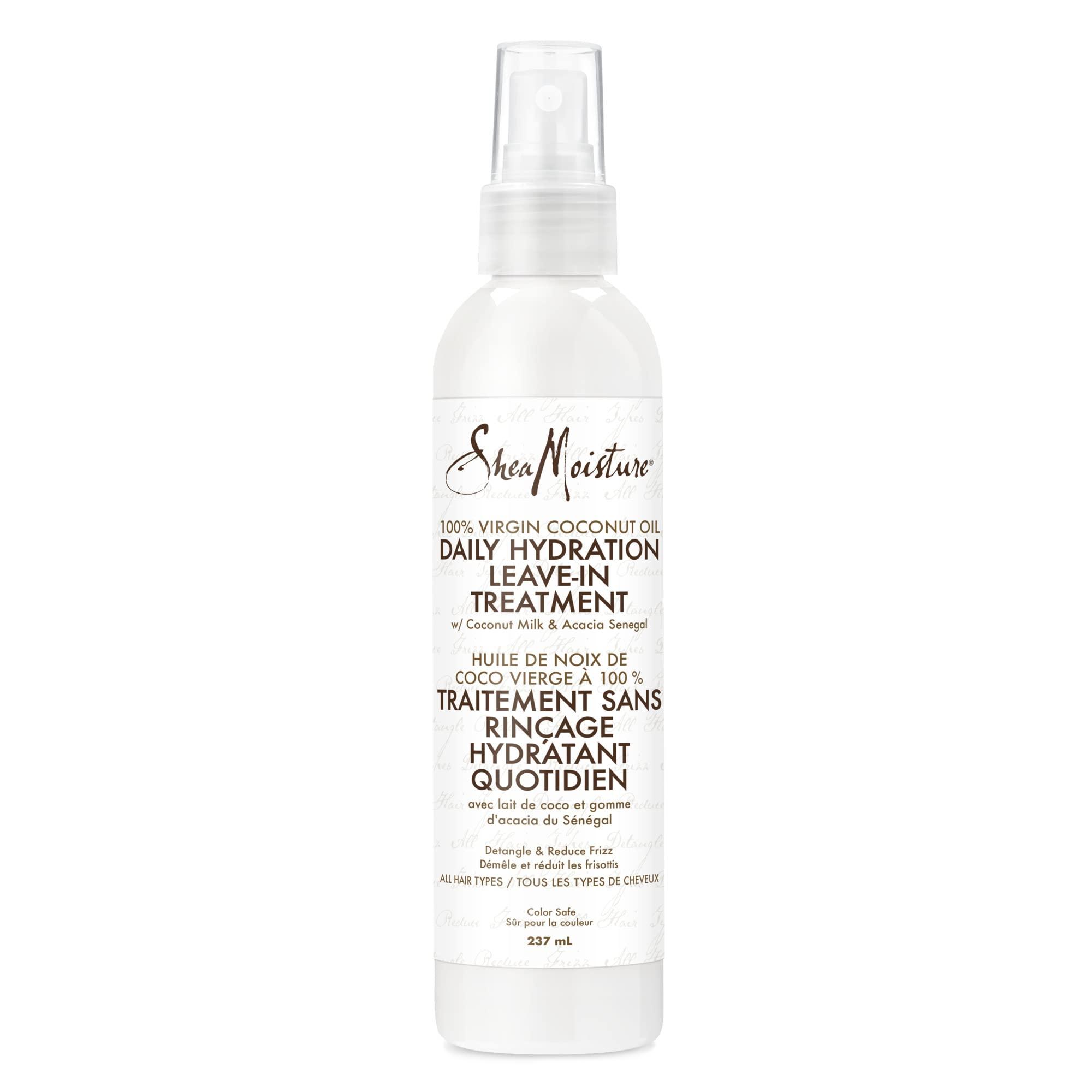 SheaMoisture Shea Moisture 100 Percent Virgin Coconut Oil Leave-In Treatment, 8 Ounce